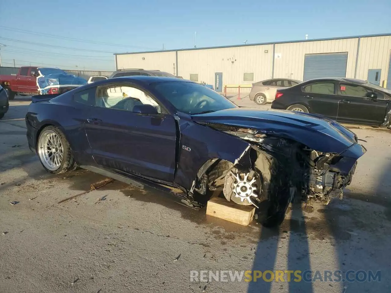 4 Photograph of a damaged car 1FA6P8CF3K5153889 FORD MUSTANG 2019