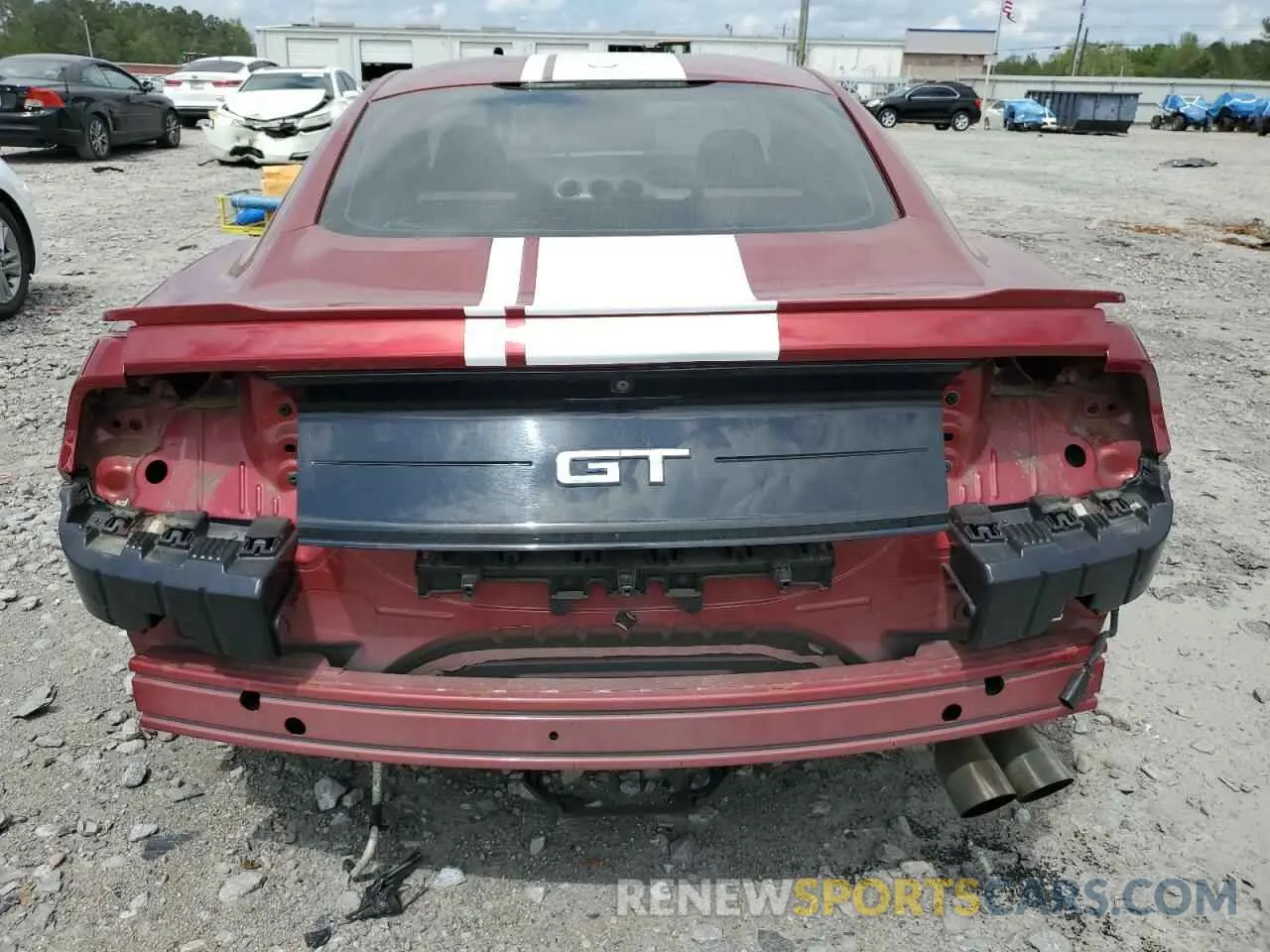 6 Photograph of a damaged car 1FA6P8CF3K5185757 FORD MUSTANG 2019