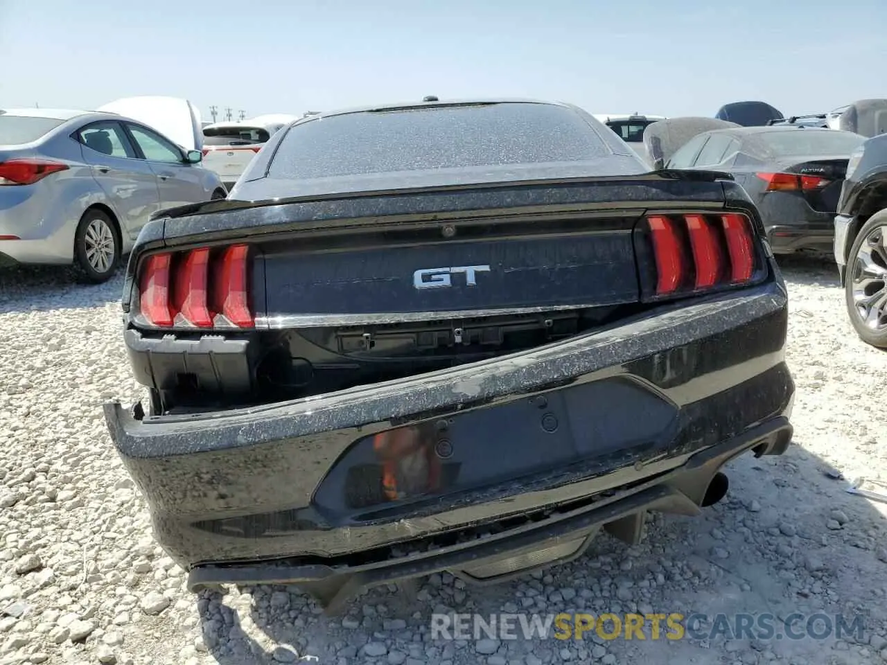 6 Photograph of a damaged car 1FA6P8CF3K5186276 FORD MUSTANG 2019