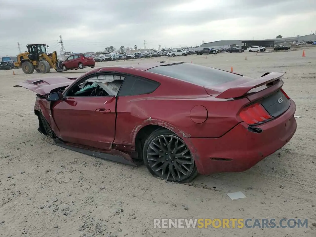 2 Photograph of a damaged car 1FA6P8CF3K5191476 FORD MUSTANG 2019