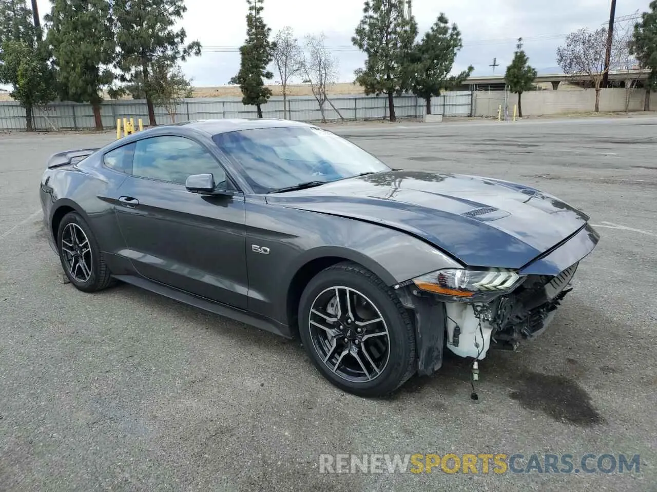 4 Photograph of a damaged car 1FA6P8CF3K5202007 FORD MUSTANG 2019