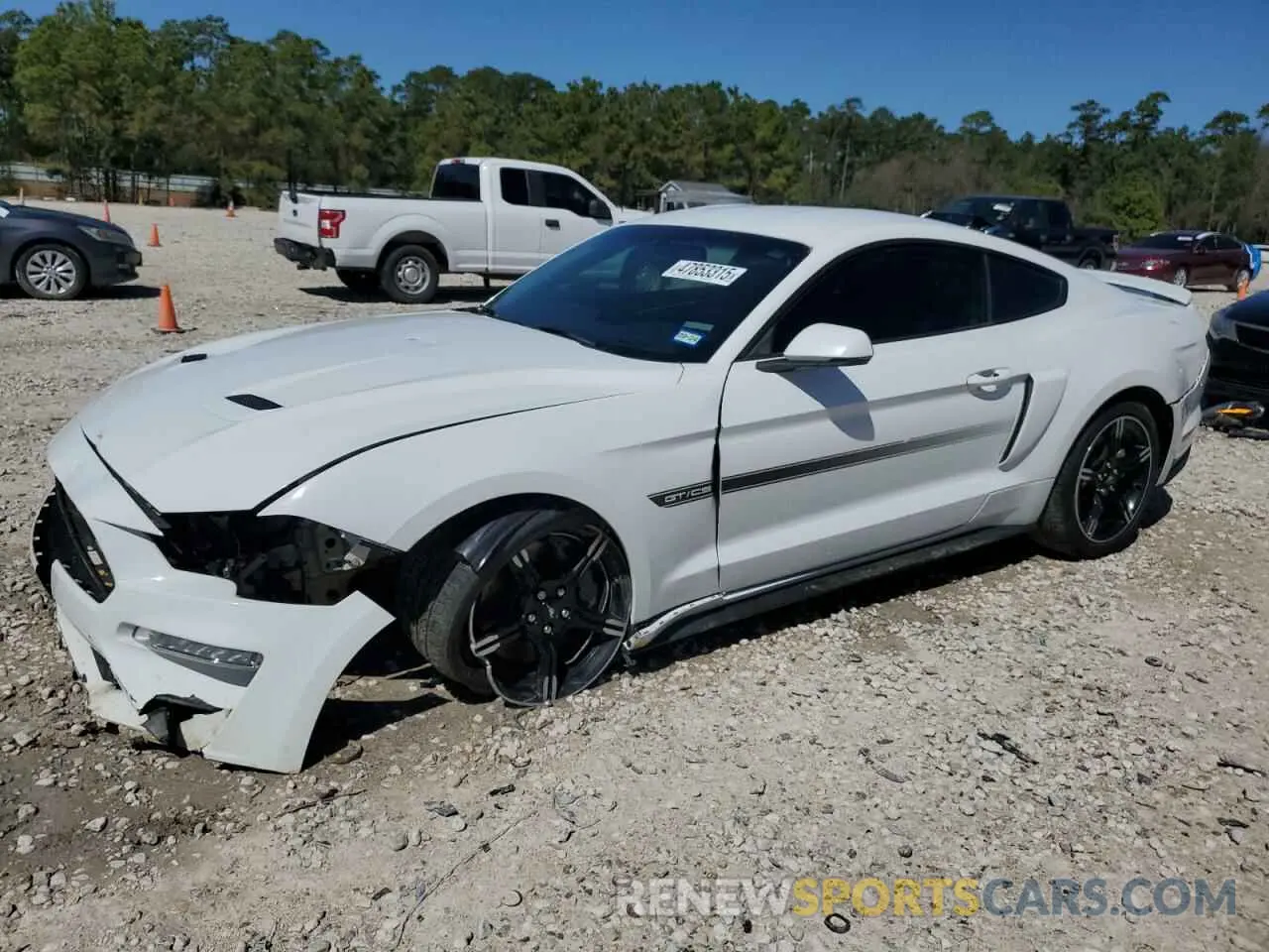 1 Photograph of a damaged car 1FA6P8CF4K5125387 FORD MUSTANG 2019