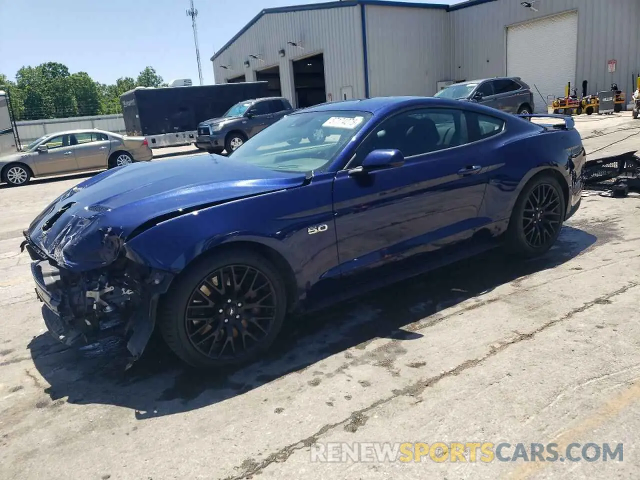 1 Photograph of a damaged car 1FA6P8CF4K5134669 FORD MUSTANG 2019