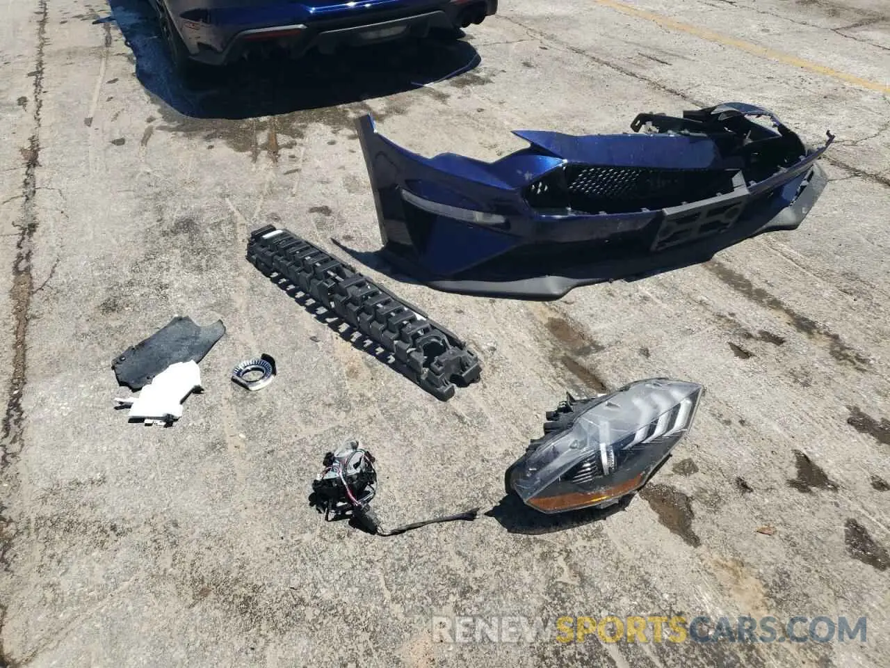 12 Photograph of a damaged car 1FA6P8CF4K5134669 FORD MUSTANG 2019