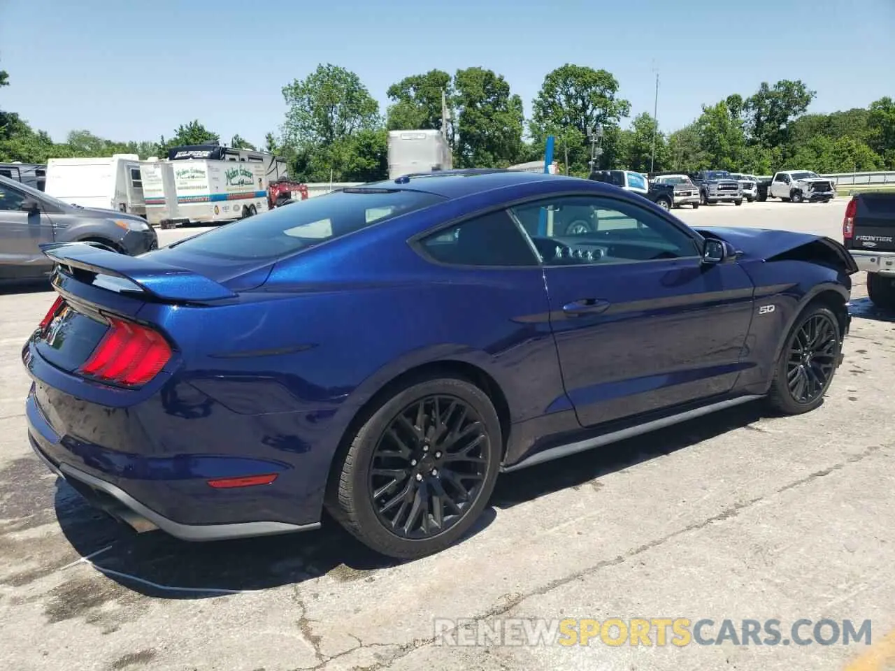 3 Photograph of a damaged car 1FA6P8CF4K5134669 FORD MUSTANG 2019