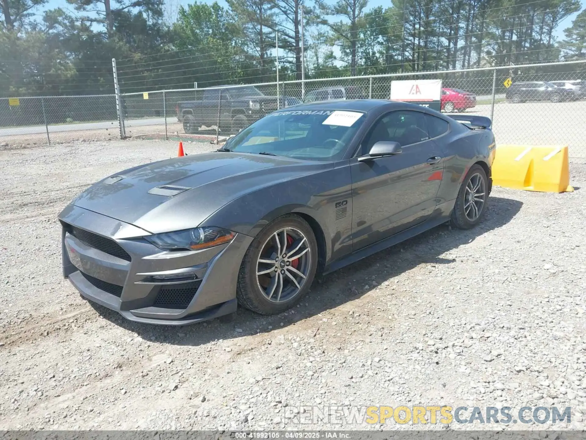 2 Photograph of a damaged car 1FA6P8CF4K5146658 FORD MUSTANG 2019