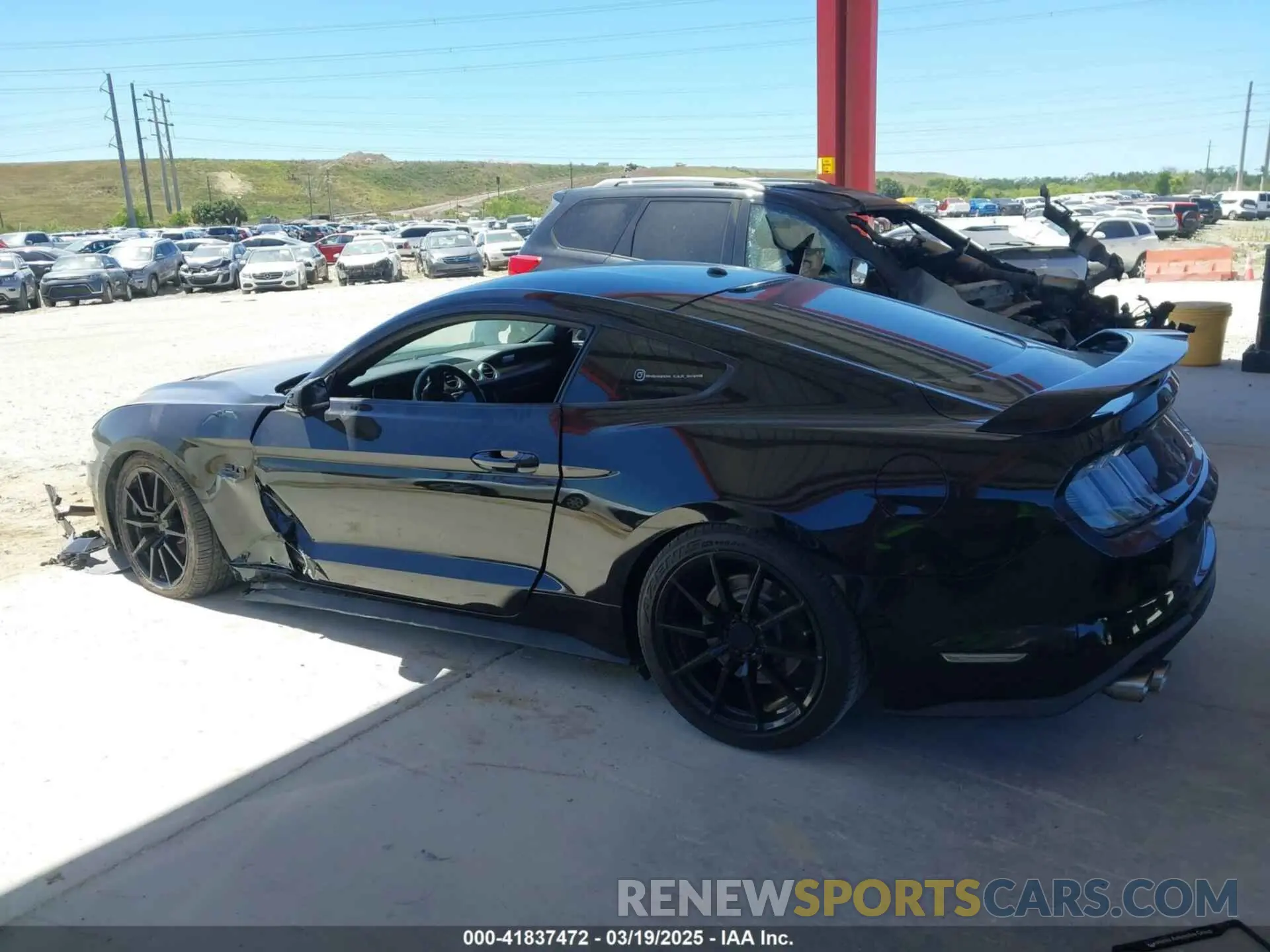 14 Photograph of a damaged car 1FA6P8CF4K5147017 FORD MUSTANG 2019