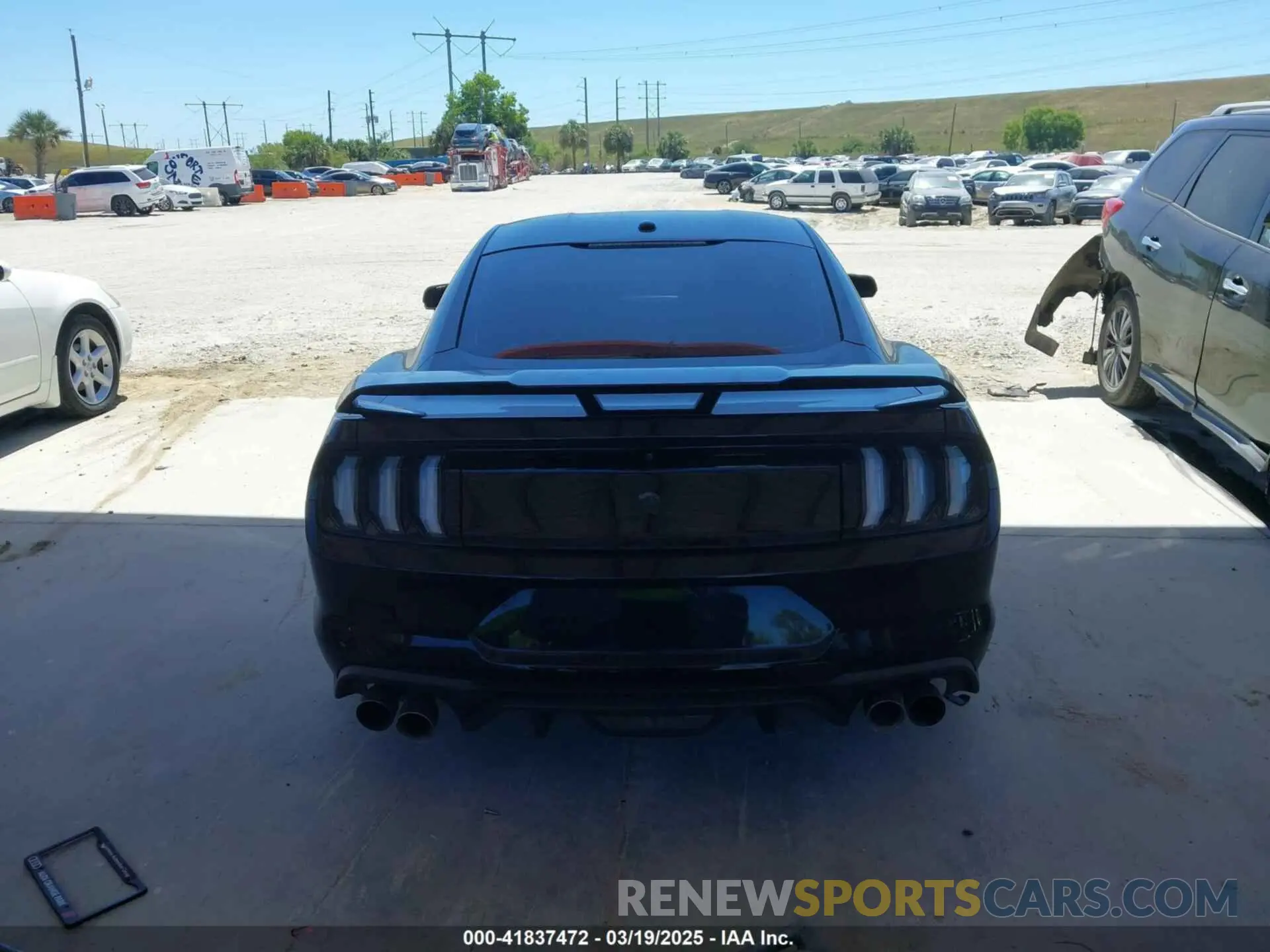 16 Photograph of a damaged car 1FA6P8CF4K5147017 FORD MUSTANG 2019