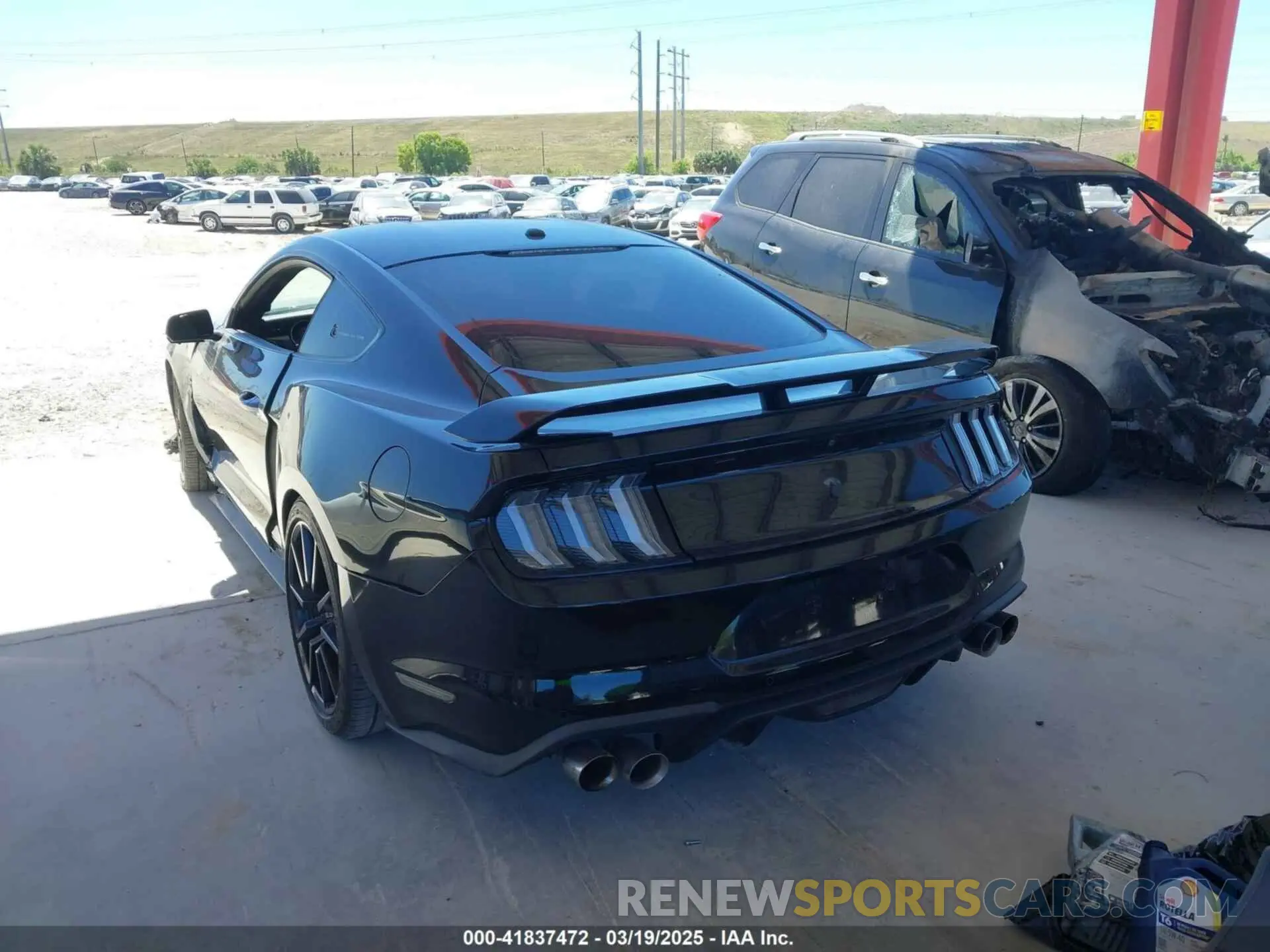 3 Photograph of a damaged car 1FA6P8CF4K5147017 FORD MUSTANG 2019