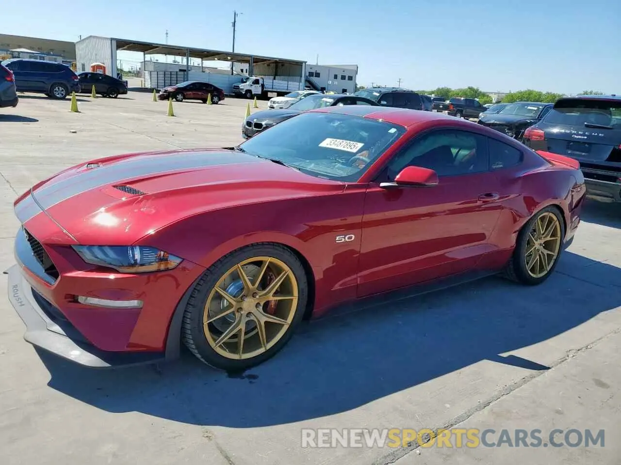 1 Photograph of a damaged car 1FA6P8CF4K5161211 FORD MUSTANG 2019