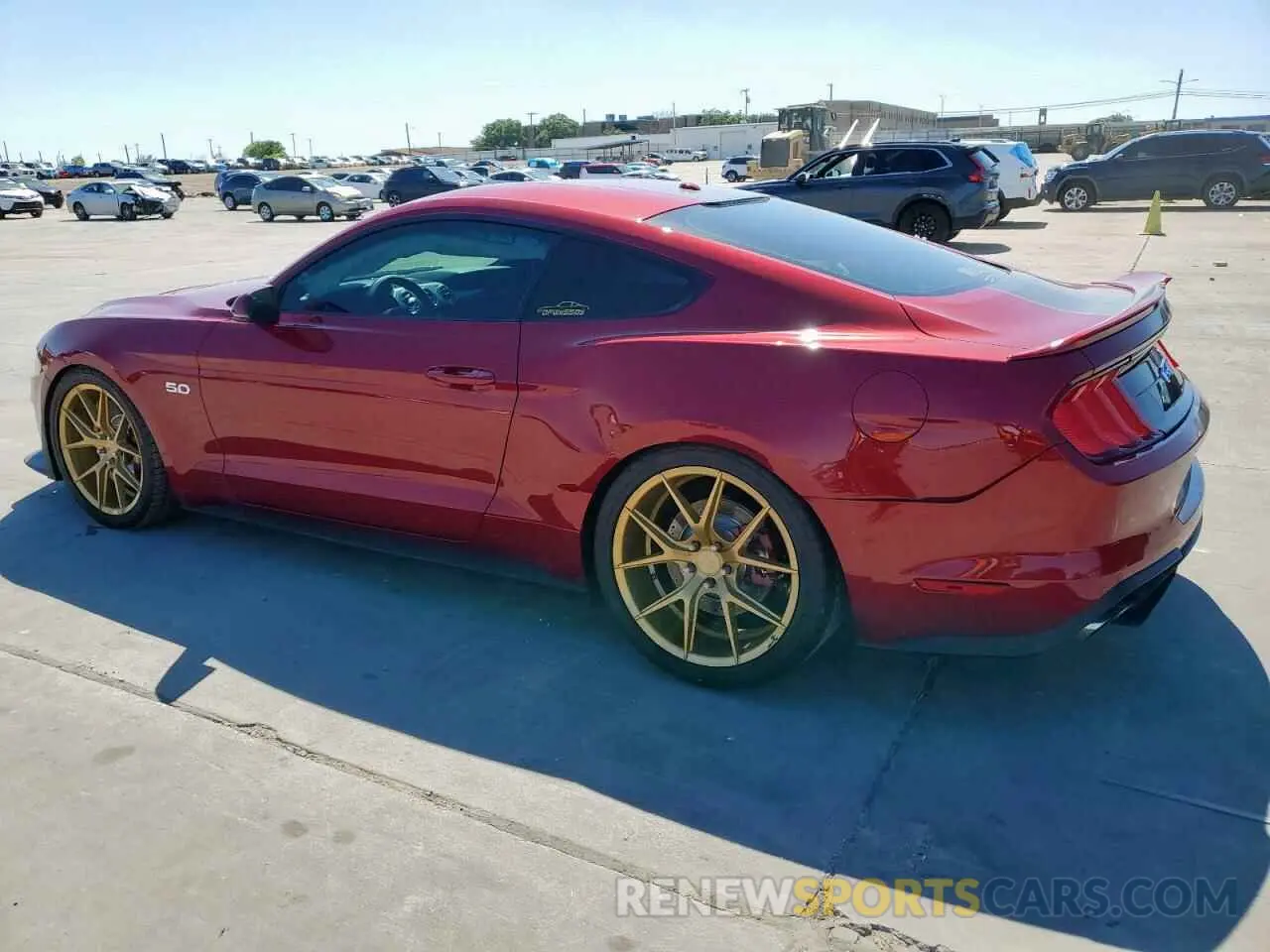 2 Photograph of a damaged car 1FA6P8CF4K5161211 FORD MUSTANG 2019