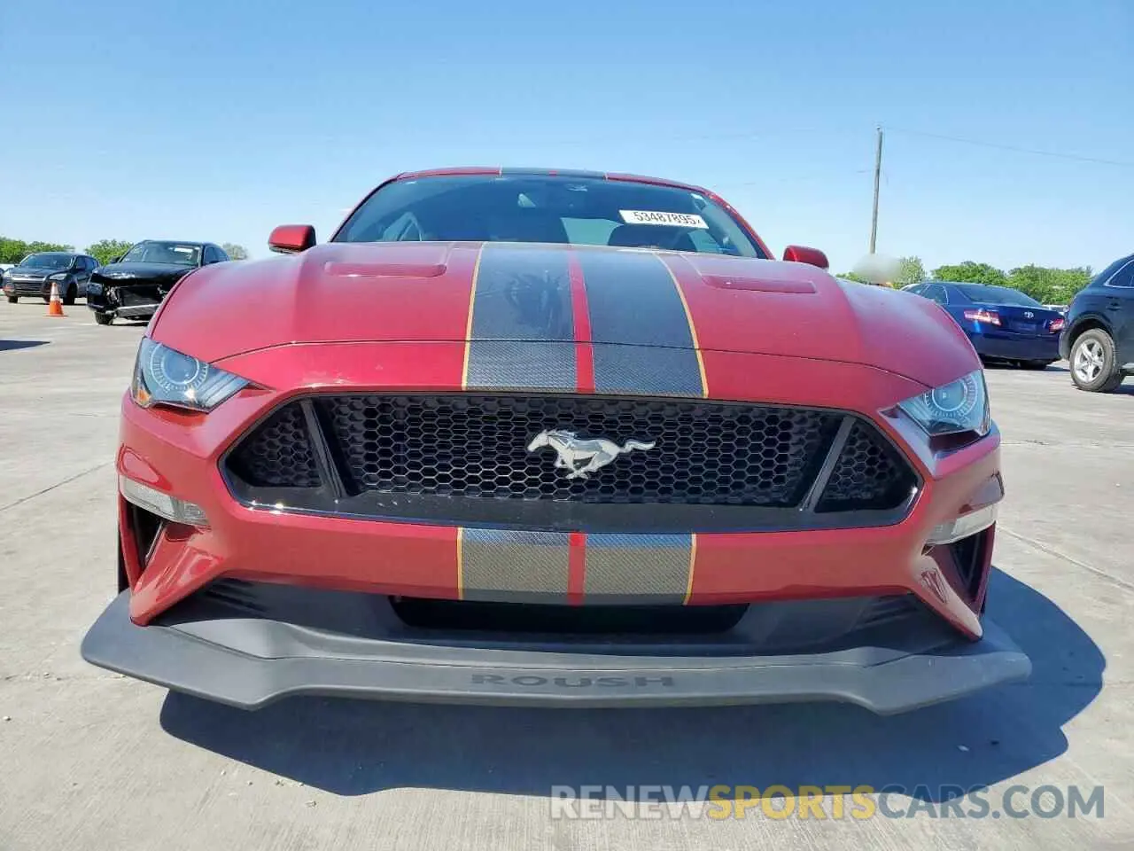 5 Photograph of a damaged car 1FA6P8CF4K5161211 FORD MUSTANG 2019