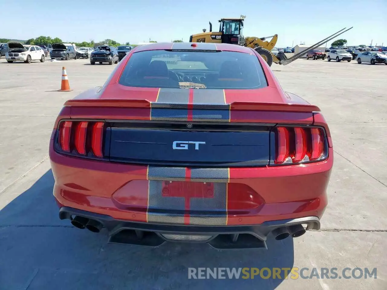 6 Photograph of a damaged car 1FA6P8CF4K5161211 FORD MUSTANG 2019