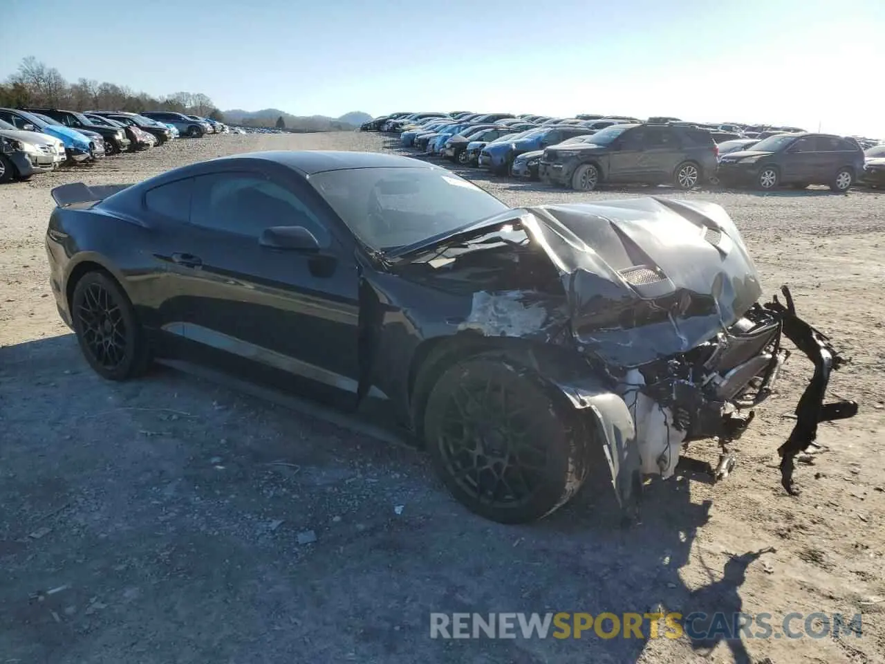4 Photograph of a damaged car 1FA6P8CF4K5166246 FORD MUSTANG 2019