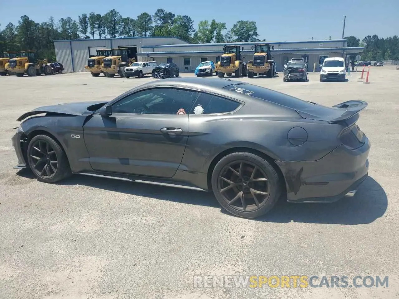 2 Photograph of a damaged car 1FA6P8CF4K5184455 FORD MUSTANG 2019