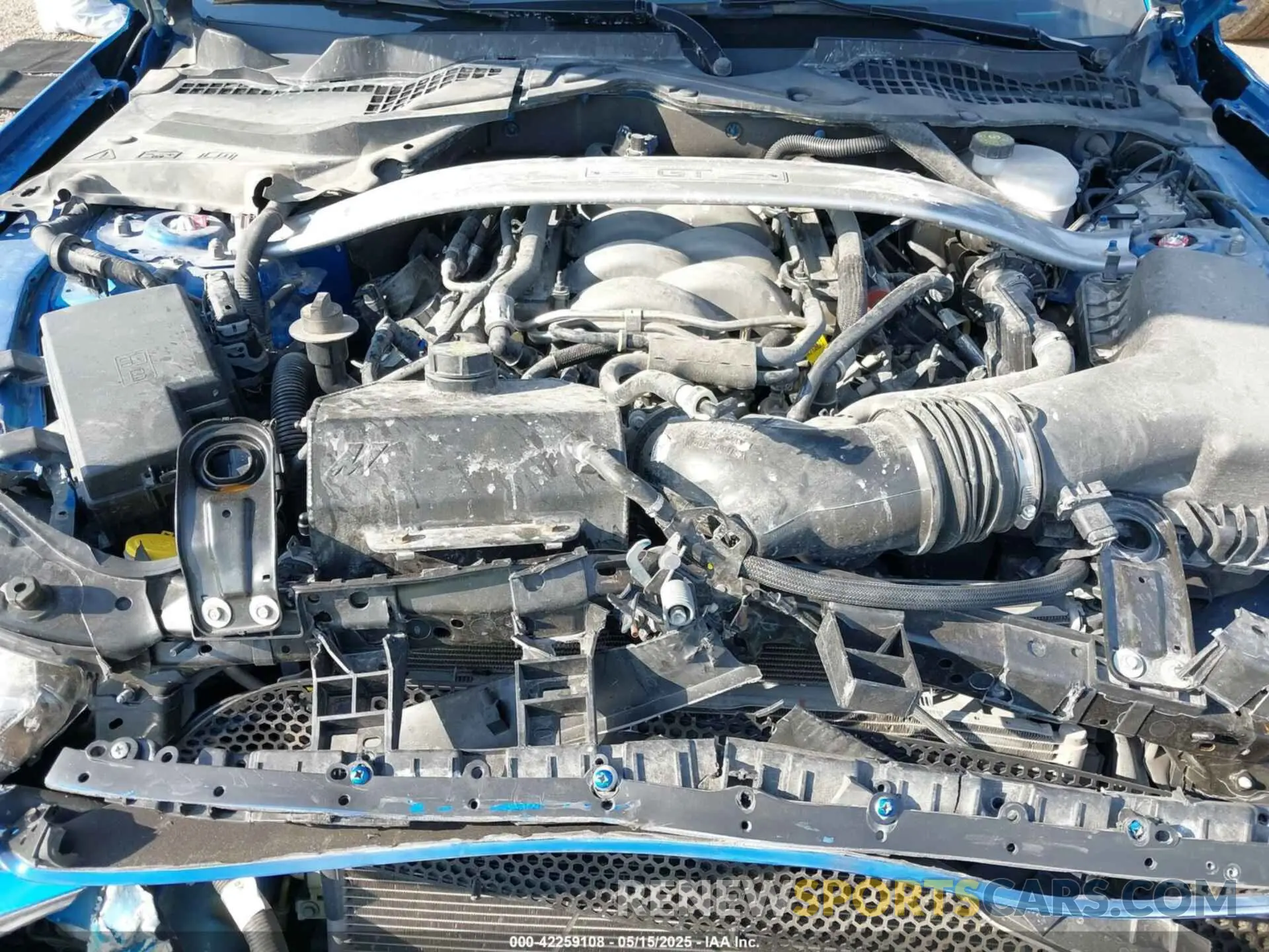 10 Photograph of a damaged car 1FA6P8CF4K5191468 FORD MUSTANG 2019