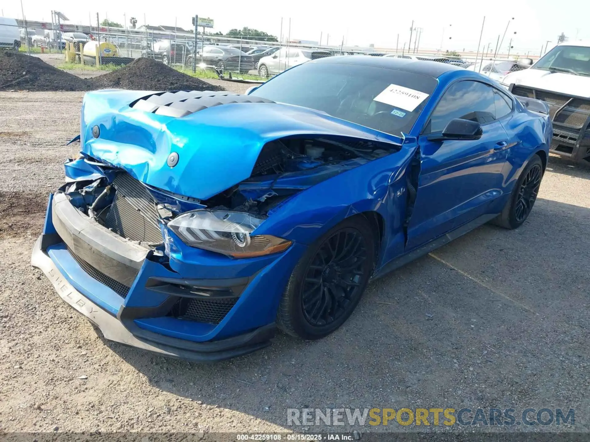 2 Photograph of a damaged car 1FA6P8CF4K5191468 FORD MUSTANG 2019