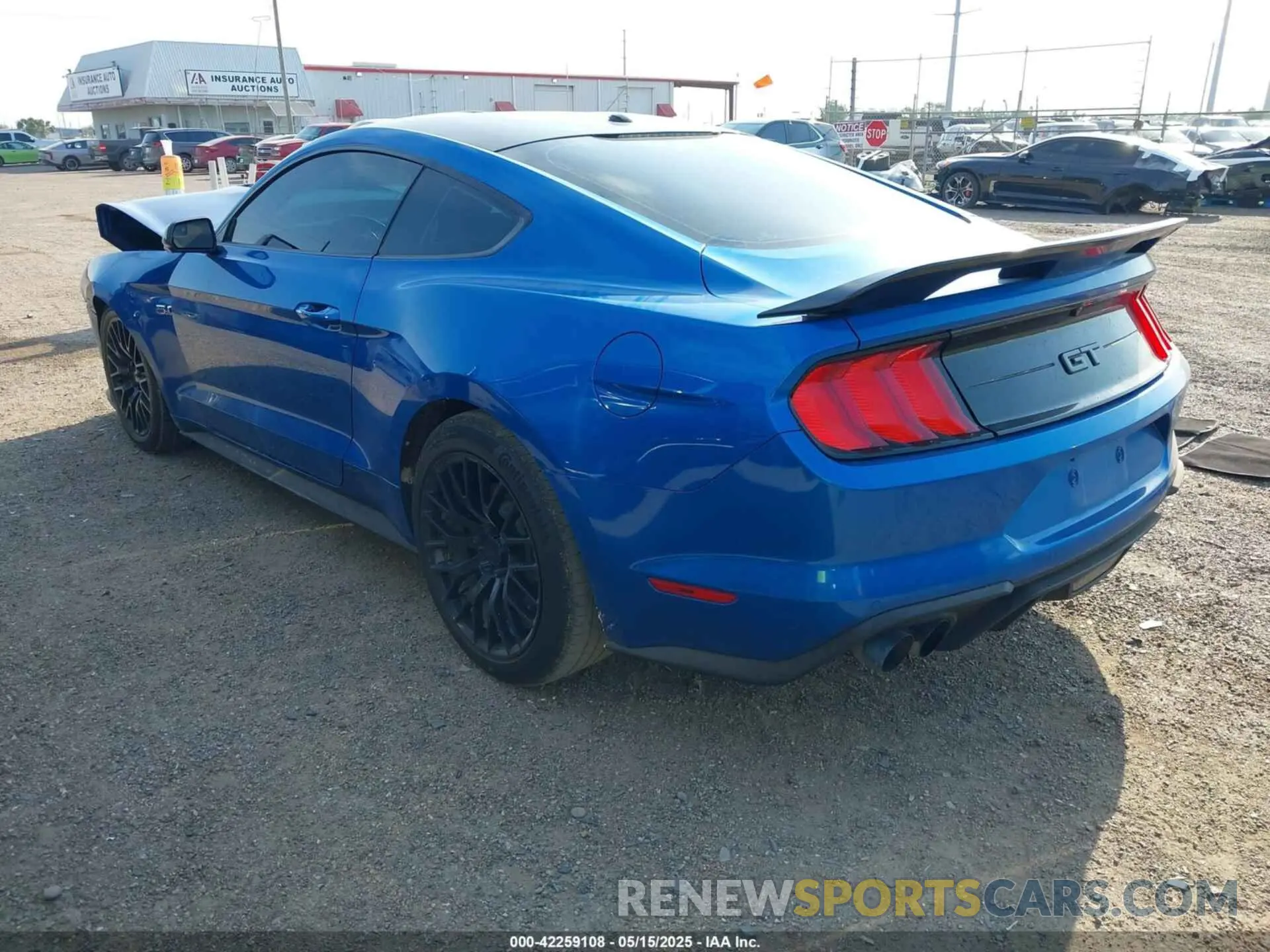 3 Photograph of a damaged car 1FA6P8CF4K5191468 FORD MUSTANG 2019