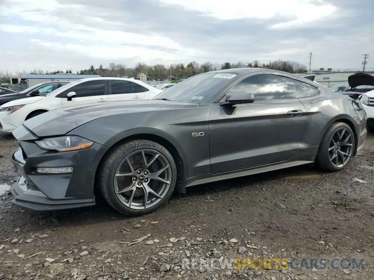 1 Photograph of a damaged car 1FA6P8CF4K5195312 FORD MUSTANG 2019