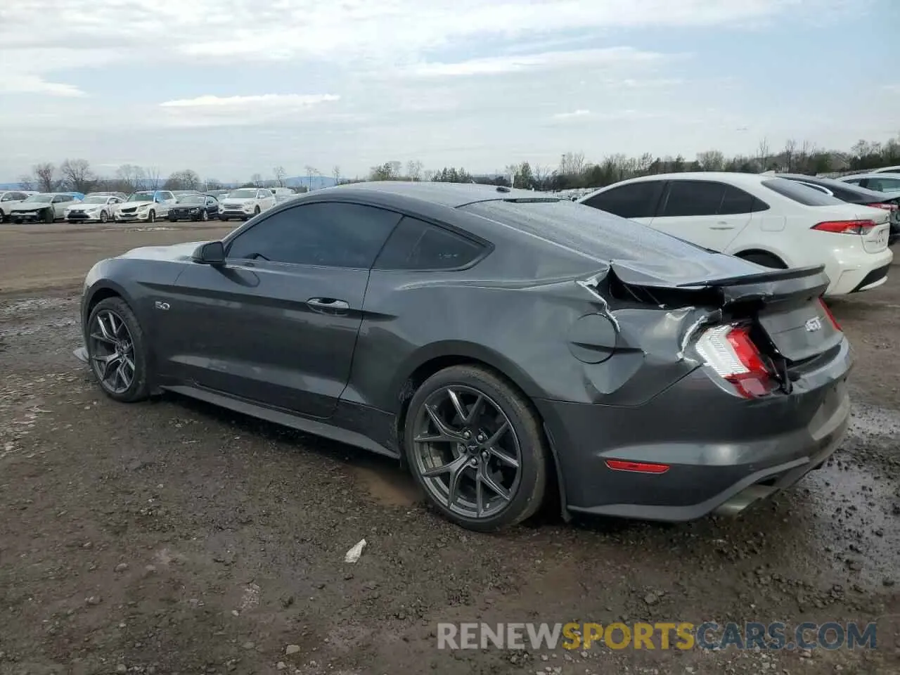 2 Photograph of a damaged car 1FA6P8CF4K5195312 FORD MUSTANG 2019