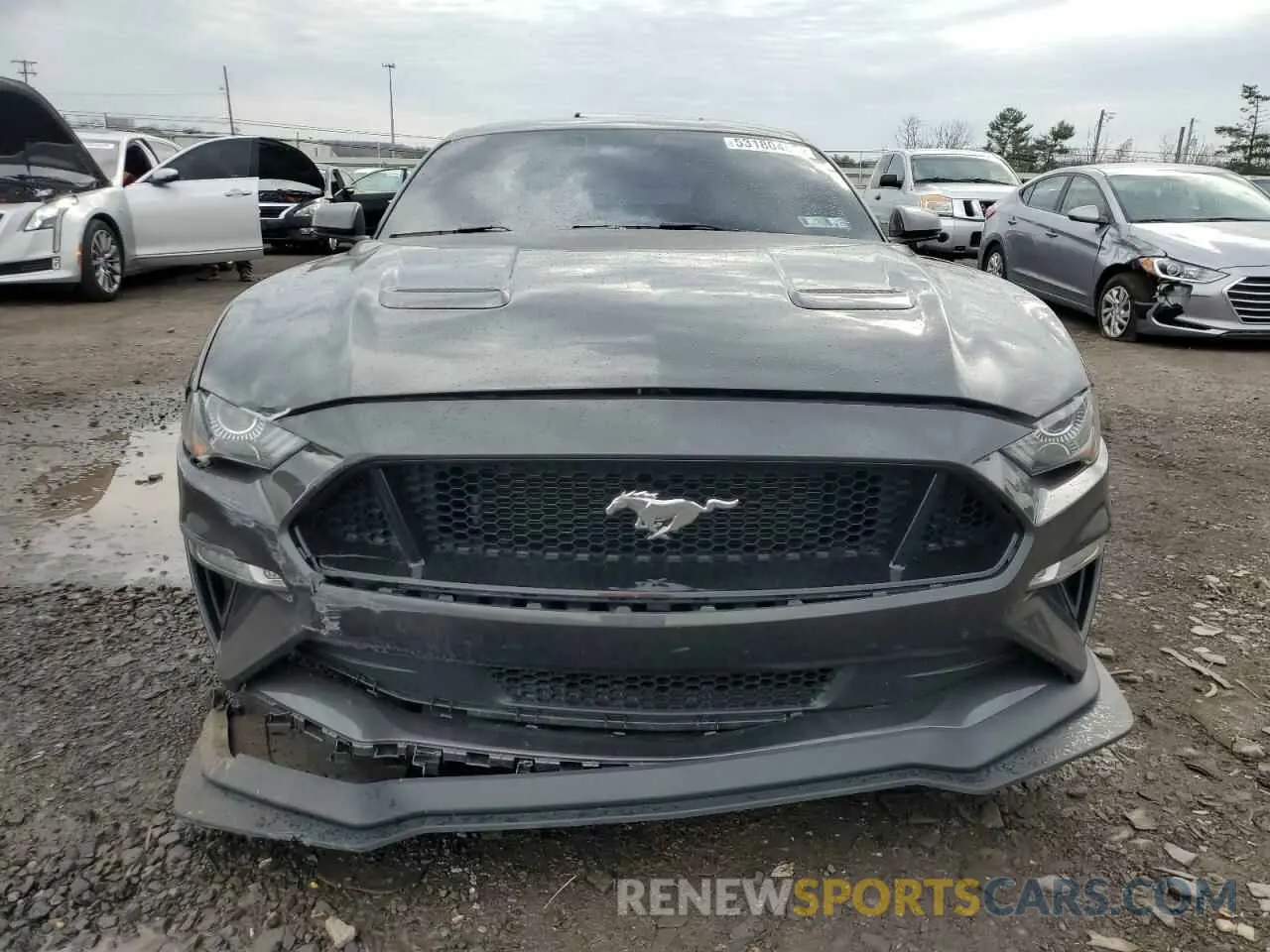 5 Photograph of a damaged car 1FA6P8CF4K5195312 FORD MUSTANG 2019