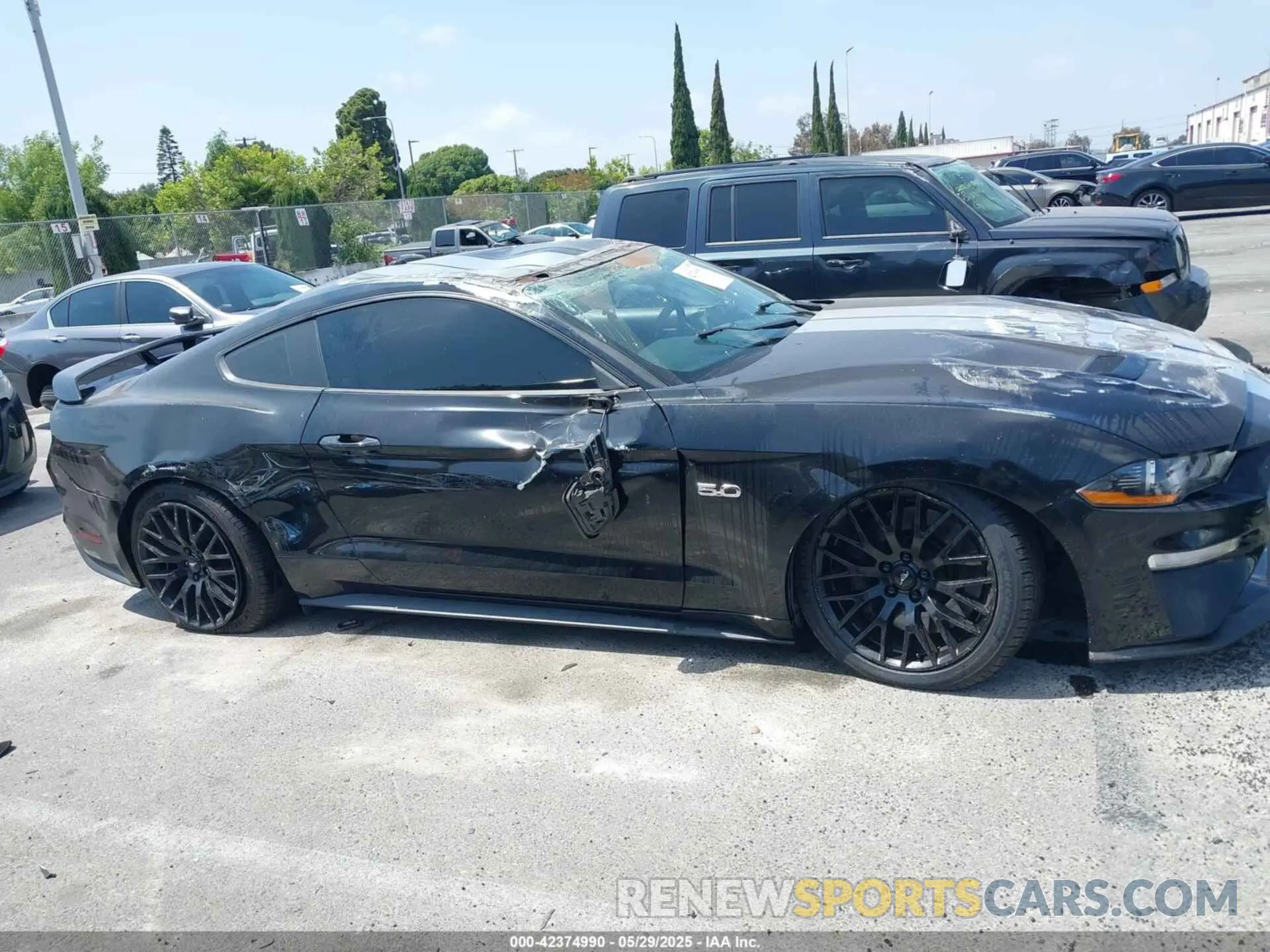 12 Photograph of a damaged car 1FA6P8CF5K5123387 FORD MUSTANG 2019