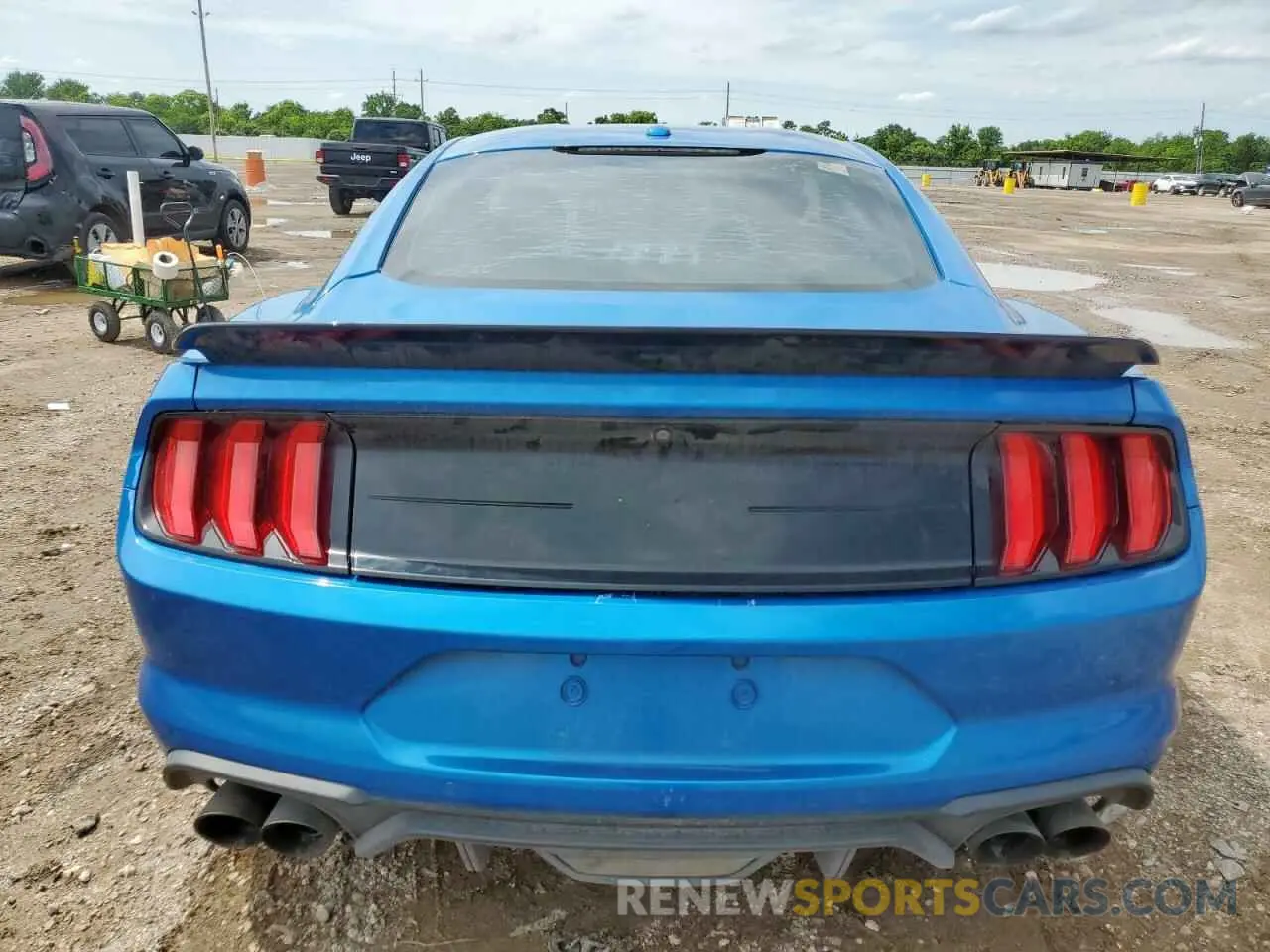 6 Photograph of a damaged car 1FA6P8CF5K5125141 FORD MUSTANG 2019
