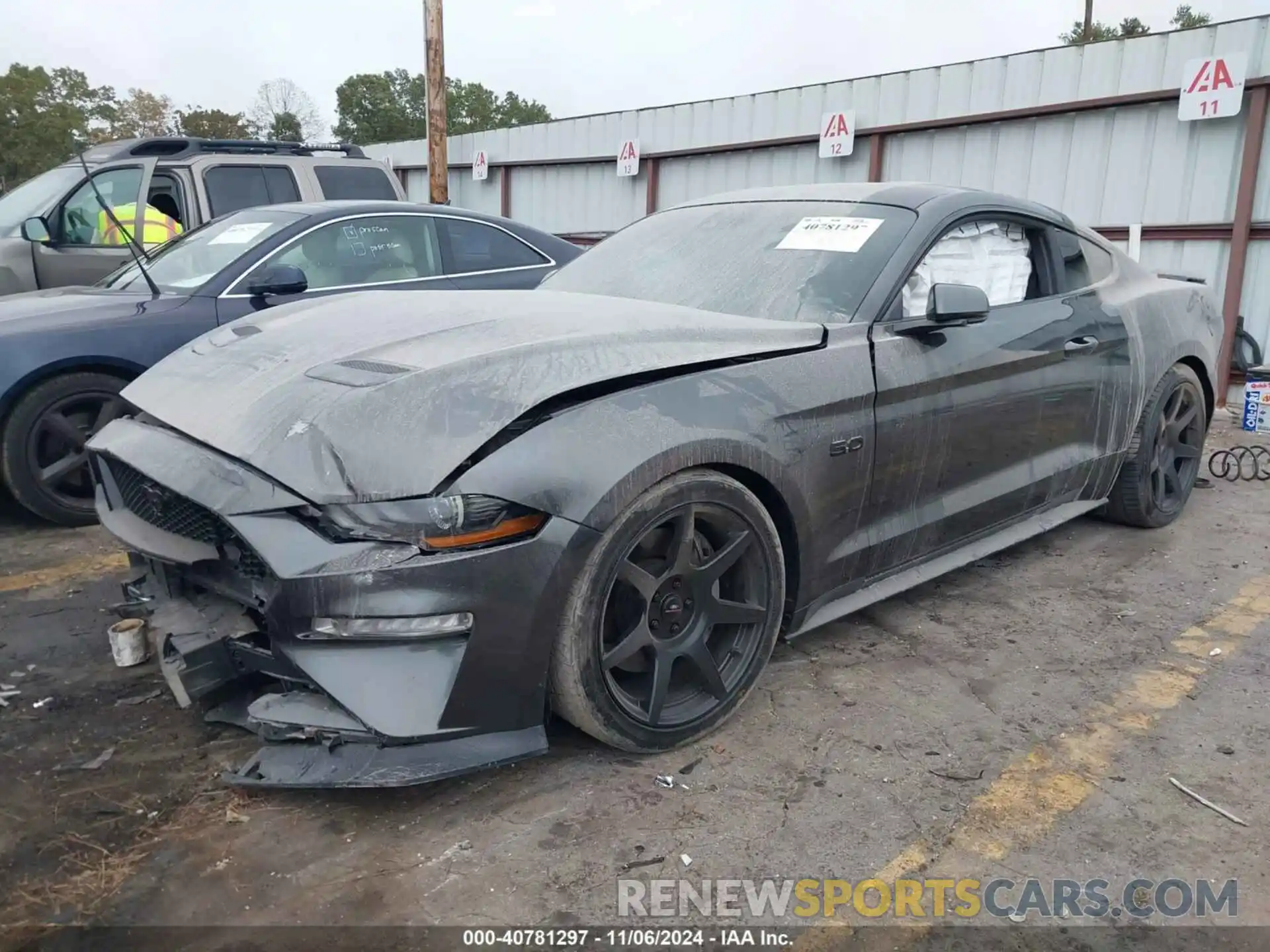 2 Photograph of a damaged car 1FA6P8CF5K5132235 FORD MUSTANG 2019