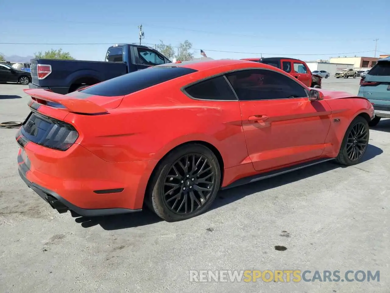 3 Photograph of a damaged car 1FA6P8CF5K5134342 FORD MUSTANG 2019