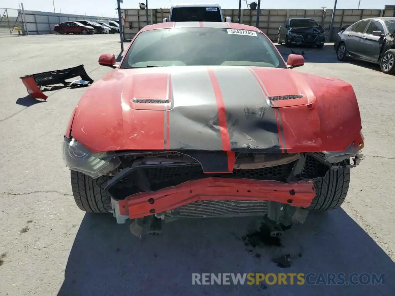 5 Photograph of a damaged car 1FA6P8CF5K5134342 FORD MUSTANG 2019