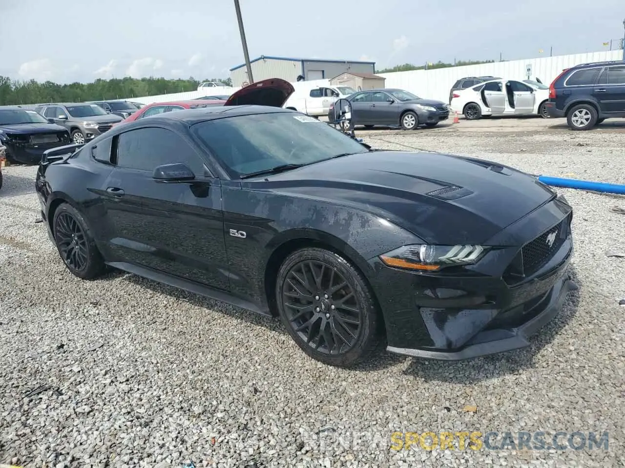4 Photograph of a damaged car 1FA6P8CF5K5174615 FORD MUSTANG 2019