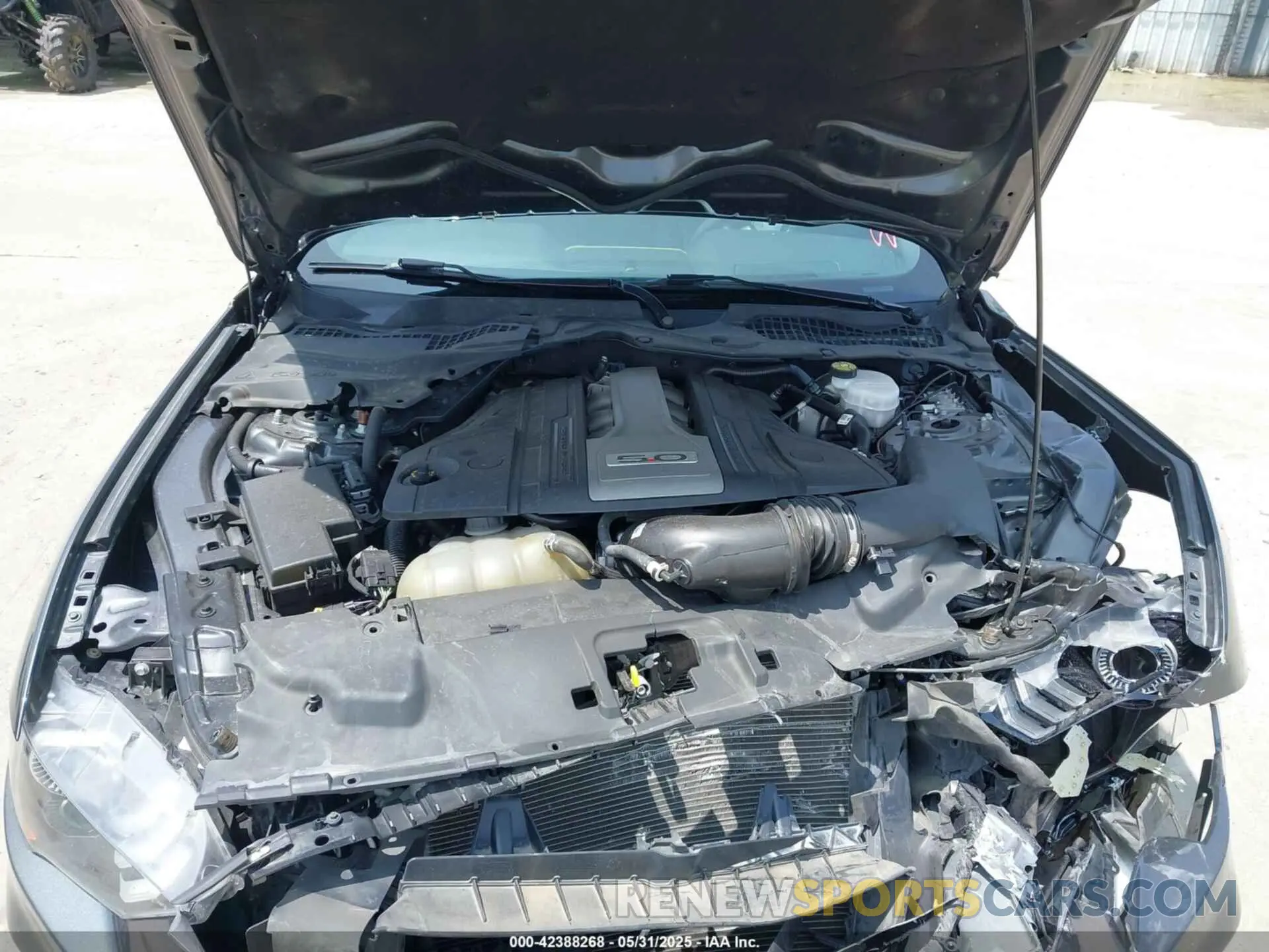 10 Photograph of a damaged car 1FA6P8CF5K5192418 FORD MUSTANG 2019