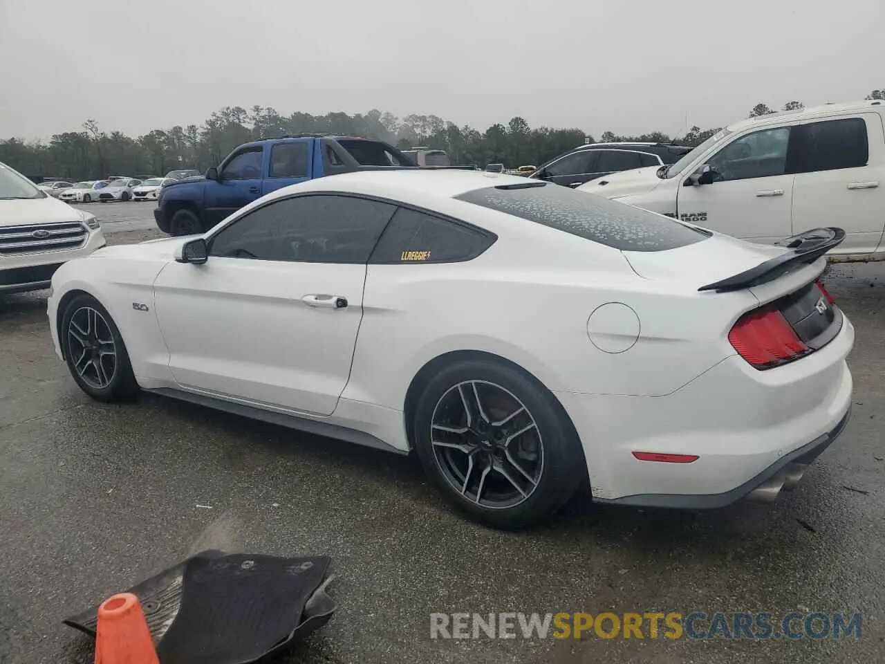 2 Photograph of a damaged car 1FA6P8CF5K5199725 FORD MUSTANG 2019