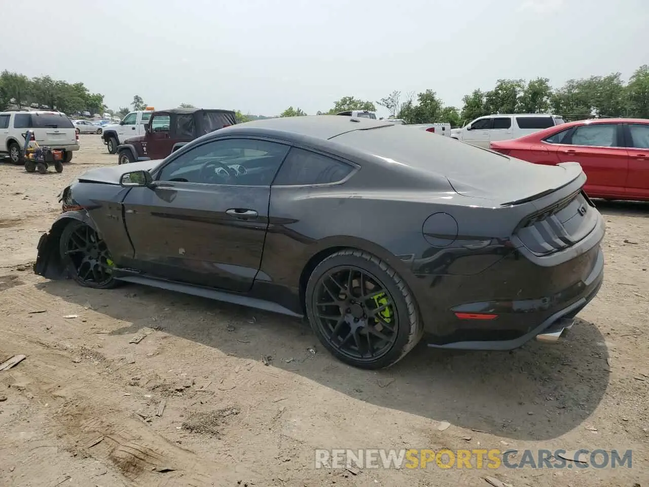 2 Photograph of a damaged car 1FA6P8CF6K5142224 FORD MUSTANG 2019