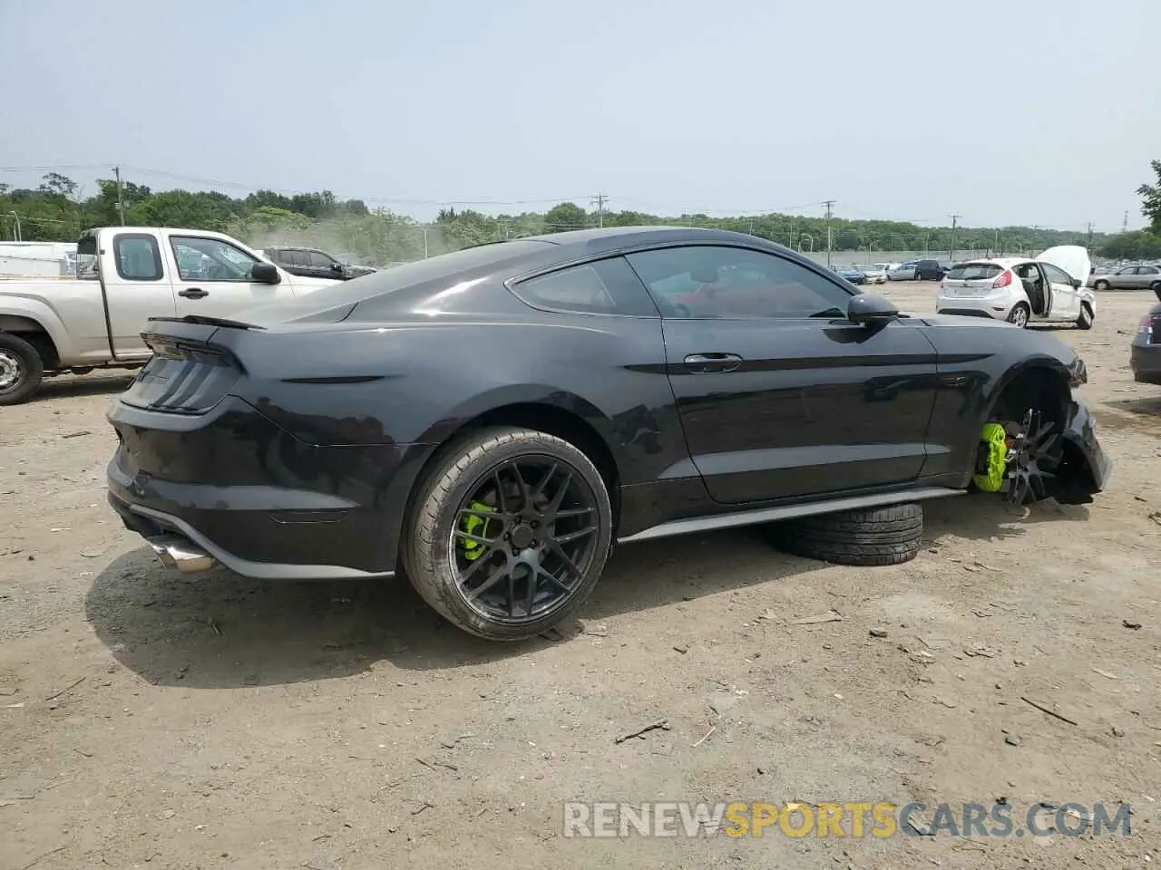 3 Photograph of a damaged car 1FA6P8CF6K5142224 FORD MUSTANG 2019