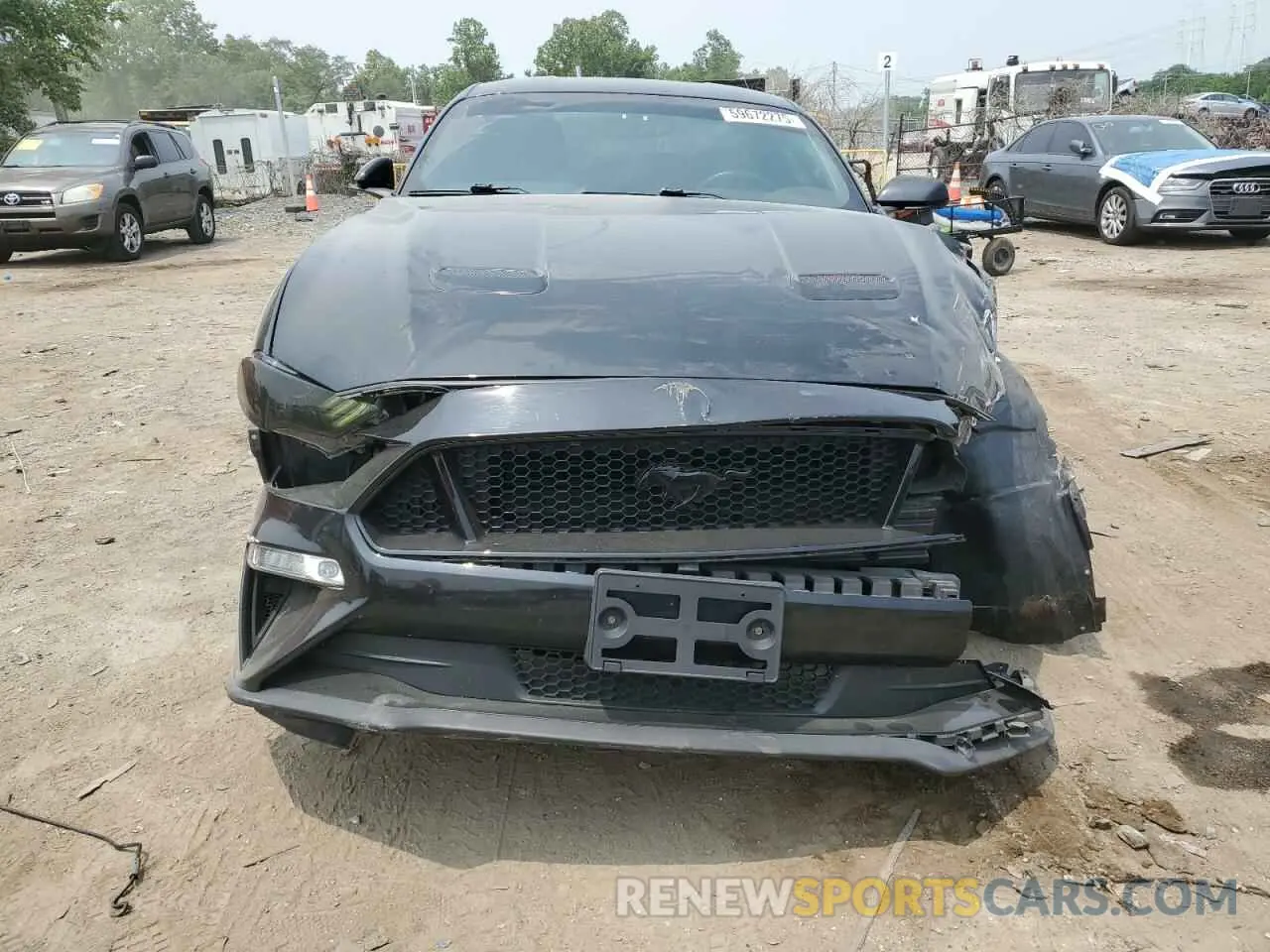 5 Photograph of a damaged car 1FA6P8CF6K5142224 FORD MUSTANG 2019