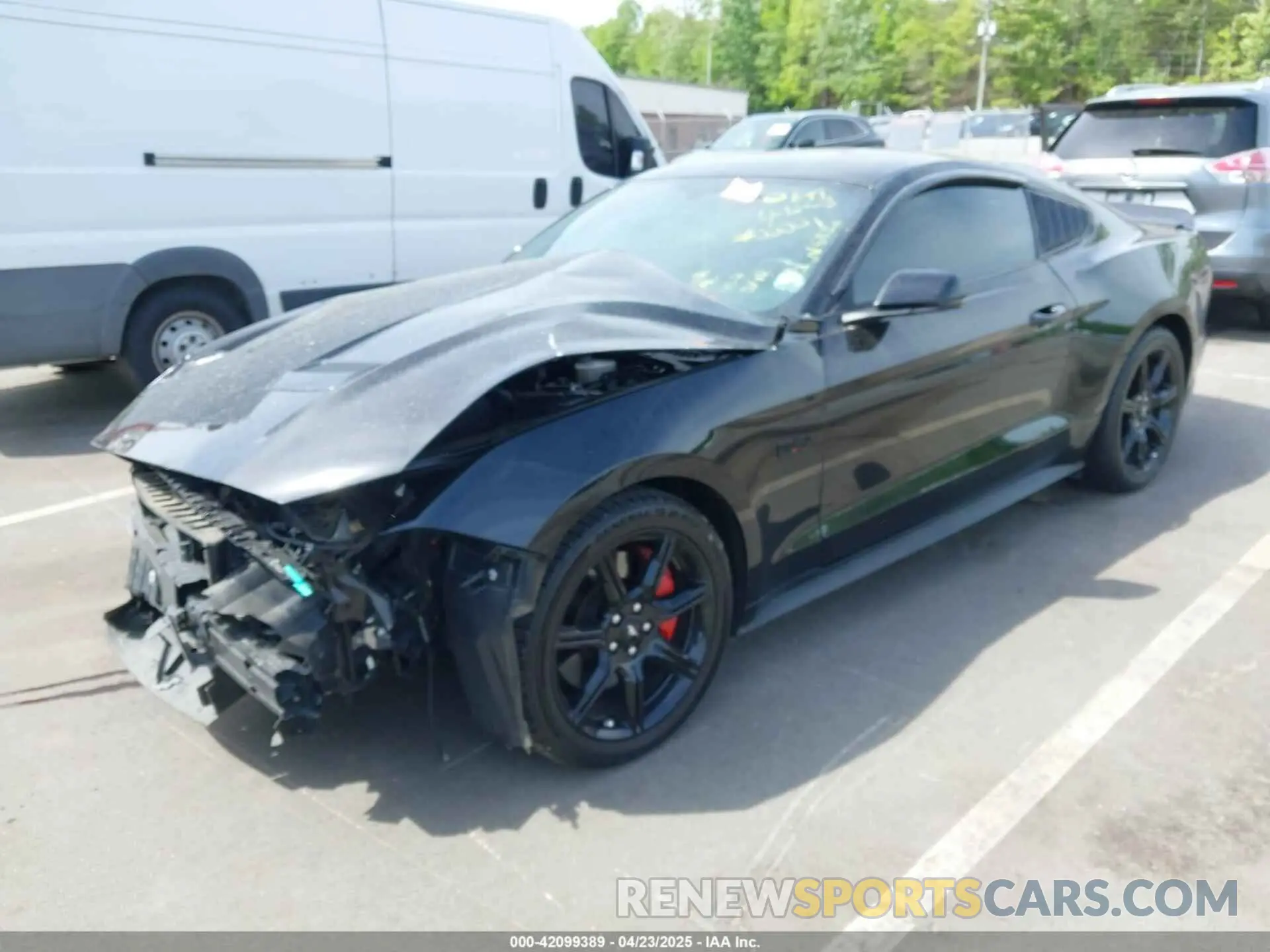 2 Photograph of a damaged car 1FA6P8CF6K5146855 FORD MUSTANG 2019