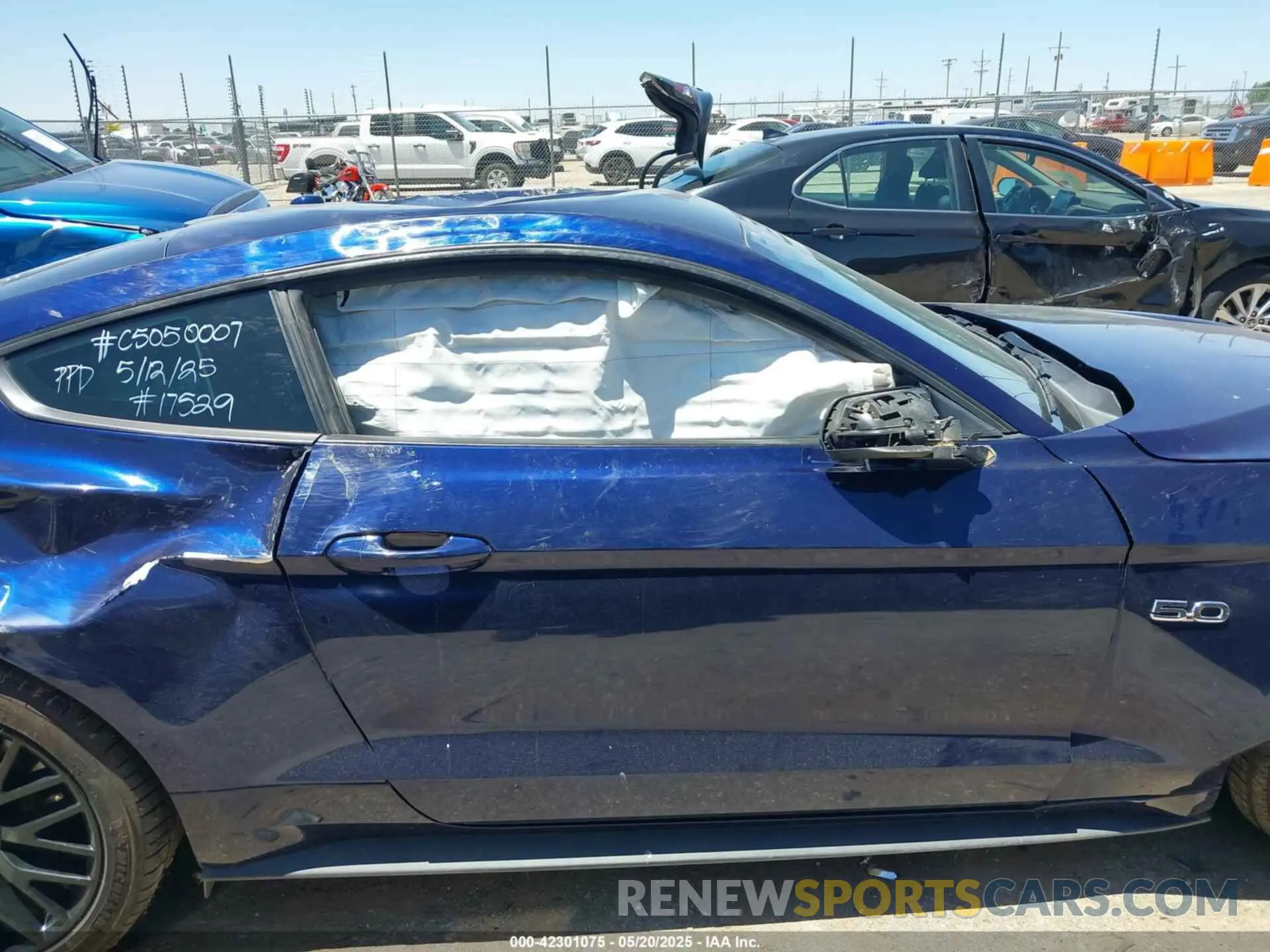 12 Photograph of a damaged car 1FA6P8CF6K5163459 FORD MUSTANG 2019