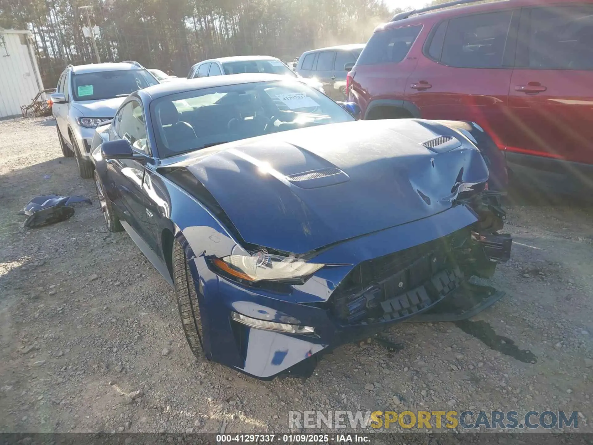 1 Photograph of a damaged car 1FA6P8CF6K5174221 FORD MUSTANG 2019