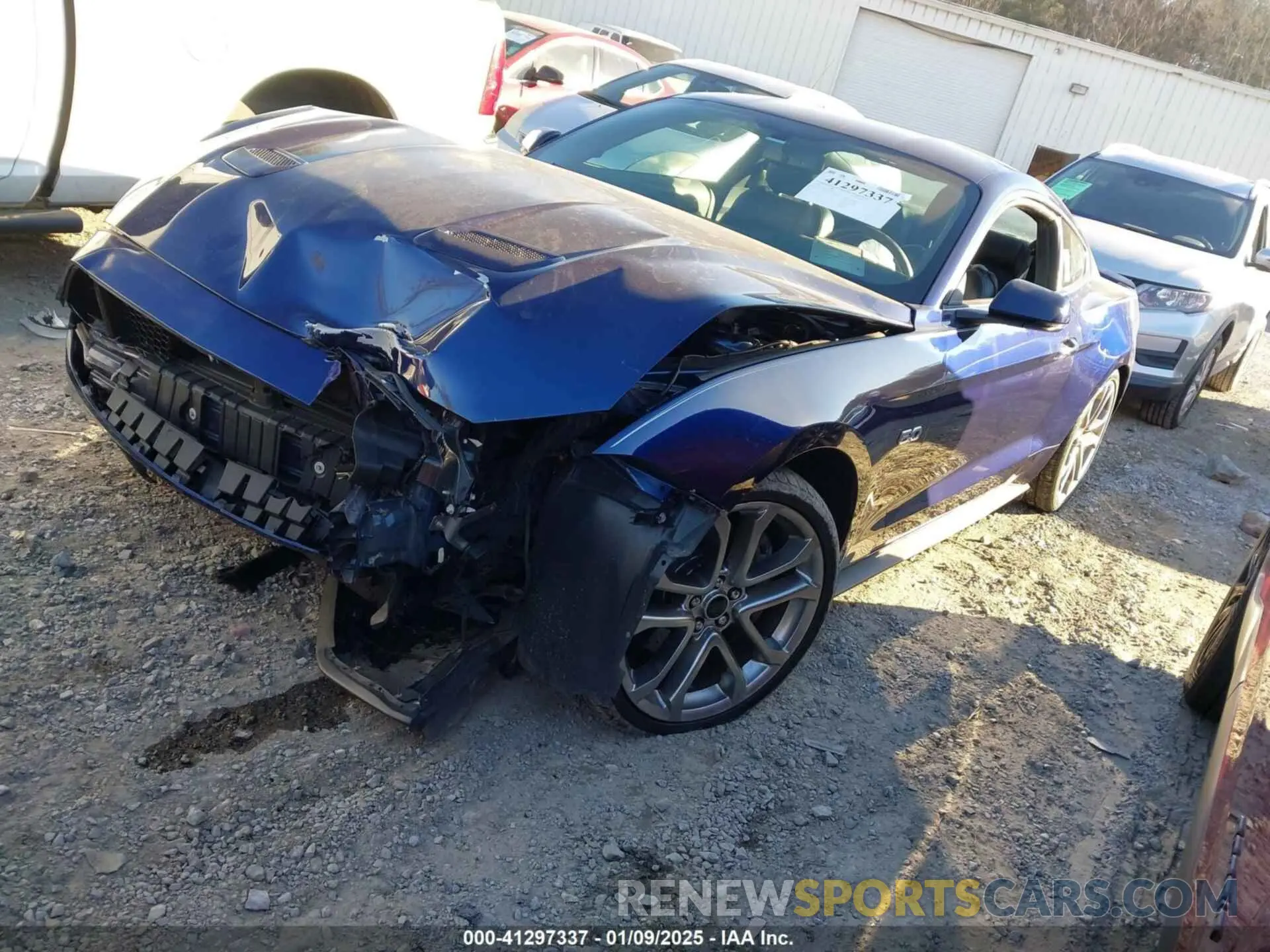 2 Photograph of a damaged car 1FA6P8CF6K5174221 FORD MUSTANG 2019
