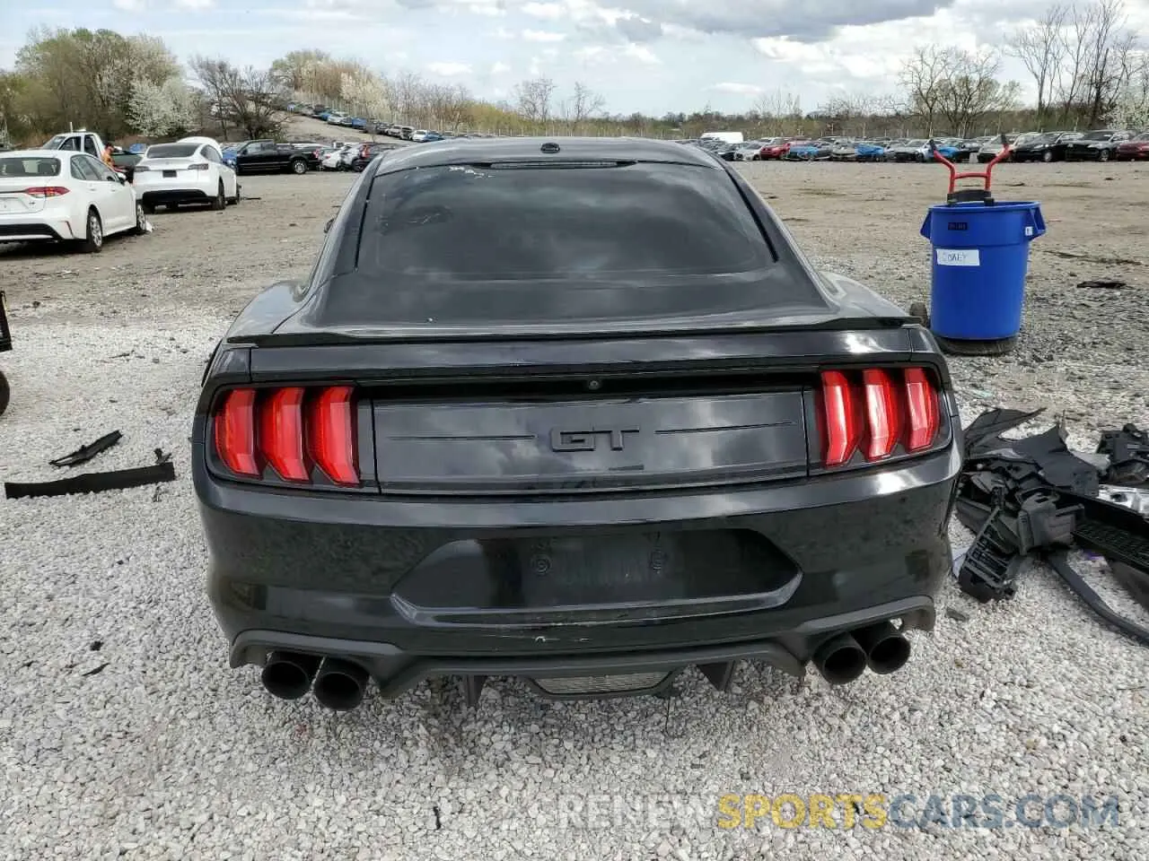 6 Photograph of a damaged car 1FA6P8CF6K5200705 FORD MUSTANG 2019
