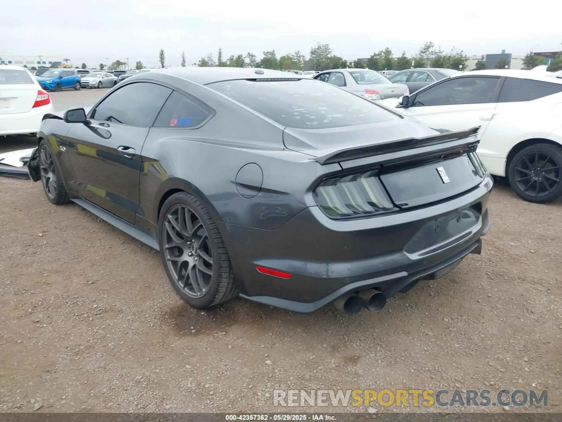 3 Photograph of a damaged car 1FA6P8CF6K5203099 FORD MUSTANG 2019