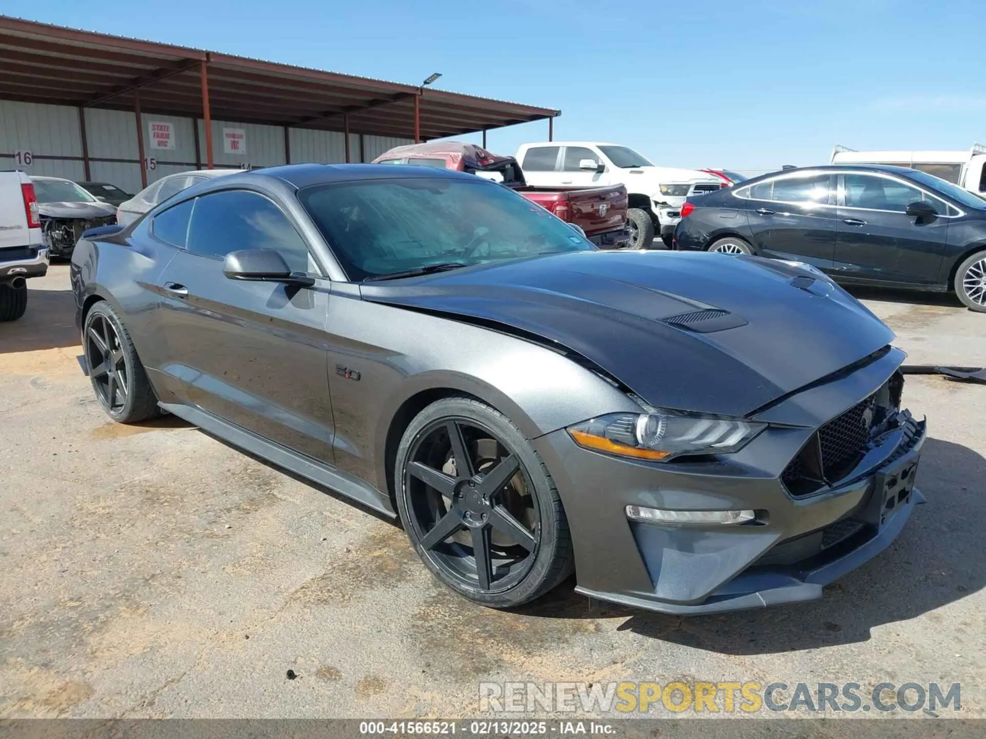 1 Photograph of a damaged car 1FA6P8CF7K5120541 FORD MUSTANG 2019