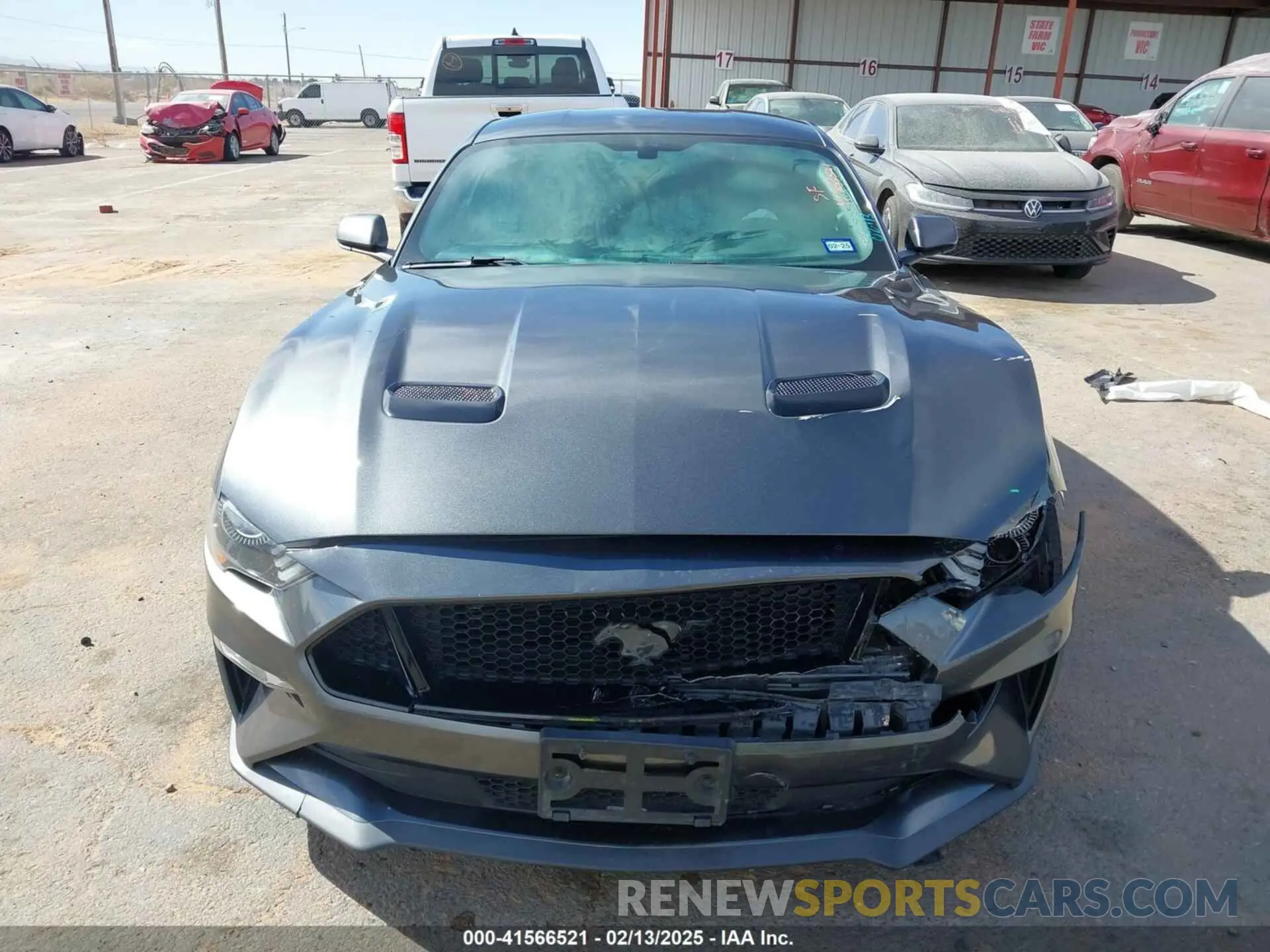 13 Photograph of a damaged car 1FA6P8CF7K5120541 FORD MUSTANG 2019