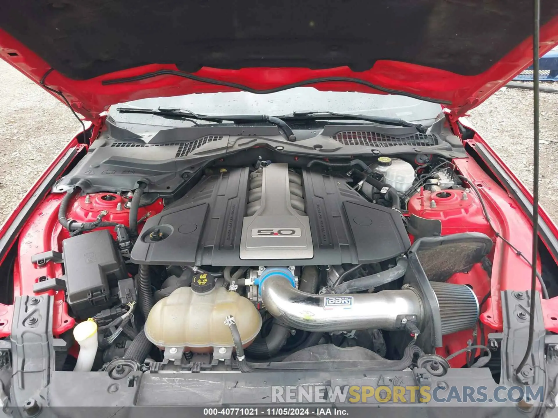 10 Photograph of a damaged car 1FA6P8CF7K5147528 FORD MUSTANG 2019