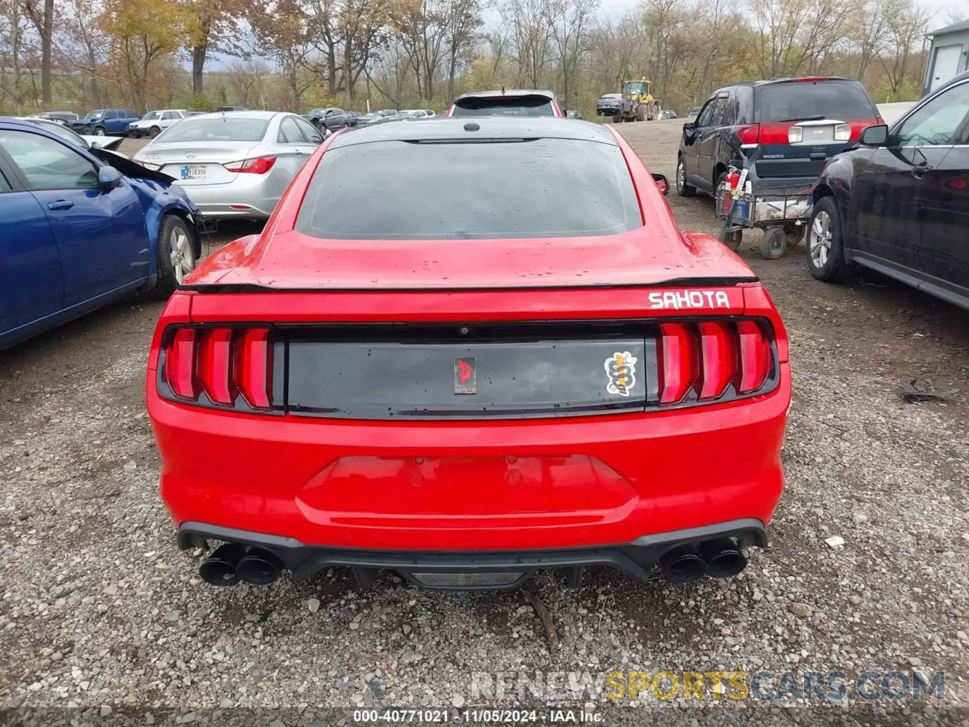 15 Photograph of a damaged car 1FA6P8CF7K5147528 FORD MUSTANG 2019