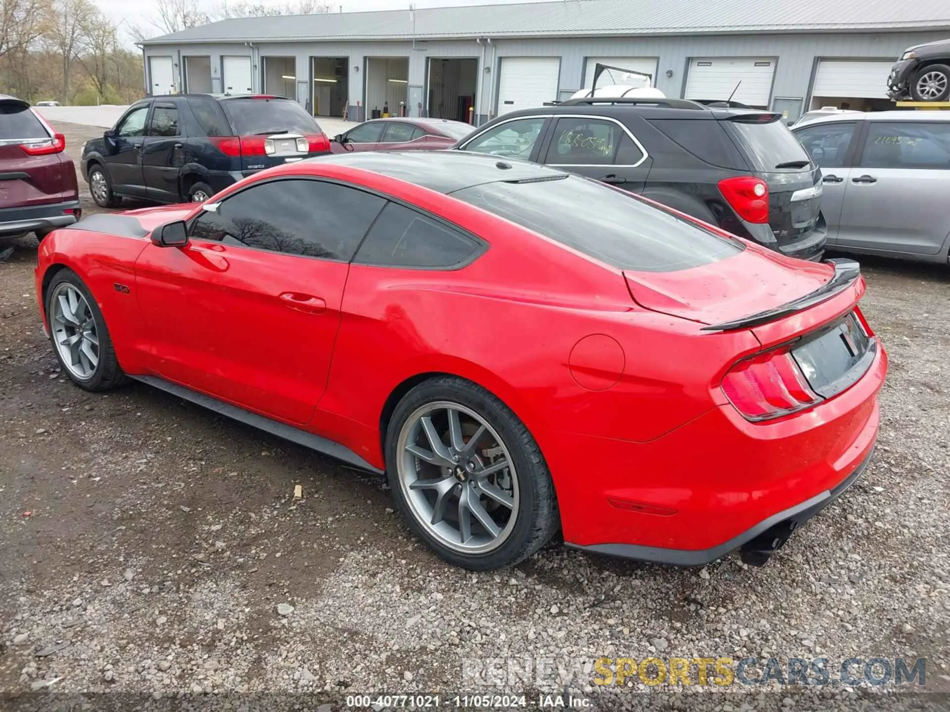 3 Photograph of a damaged car 1FA6P8CF7K5147528 FORD MUSTANG 2019