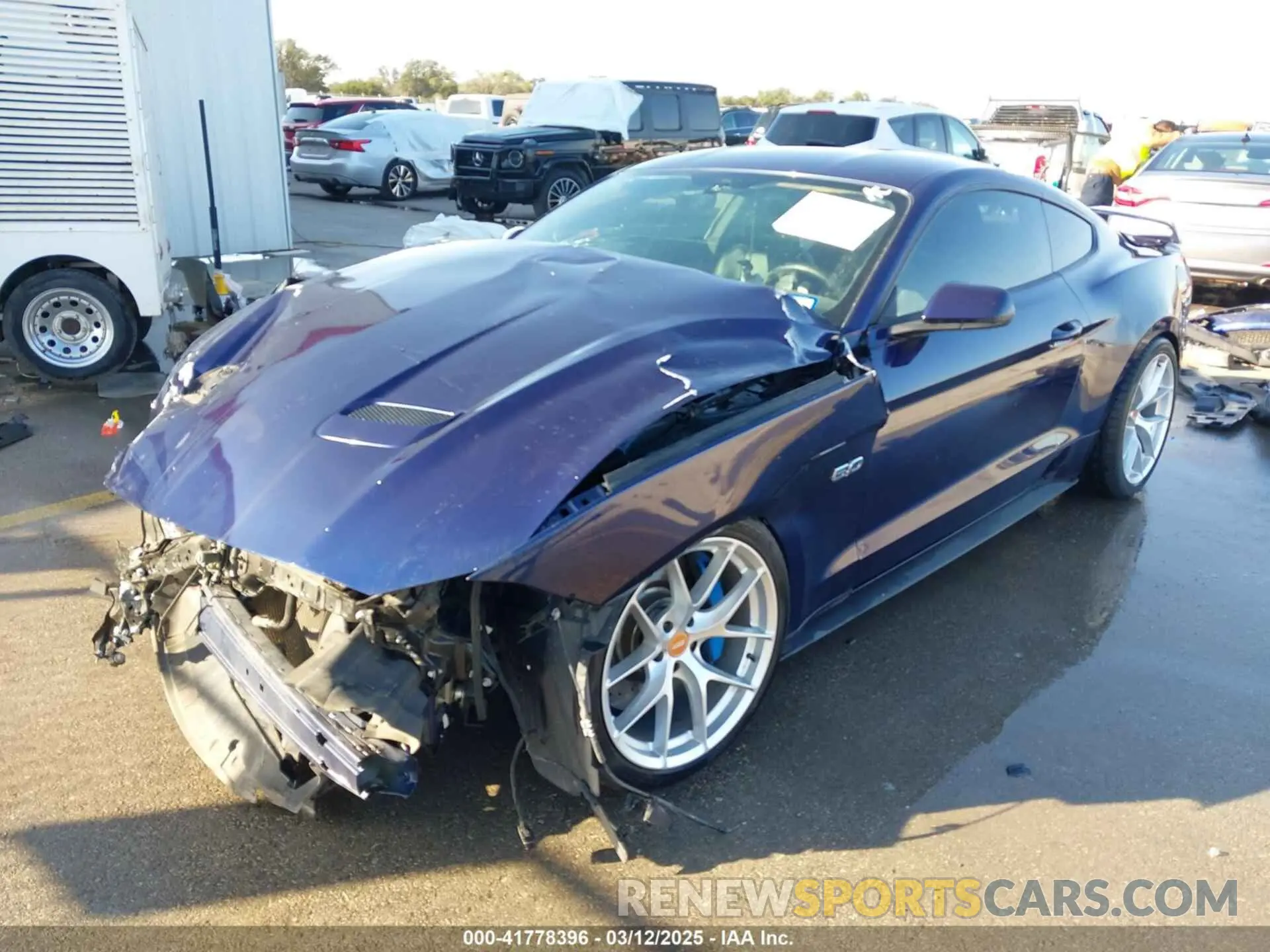2 Photograph of a damaged car 1FA6P8CF7K5168301 FORD MUSTANG 2019