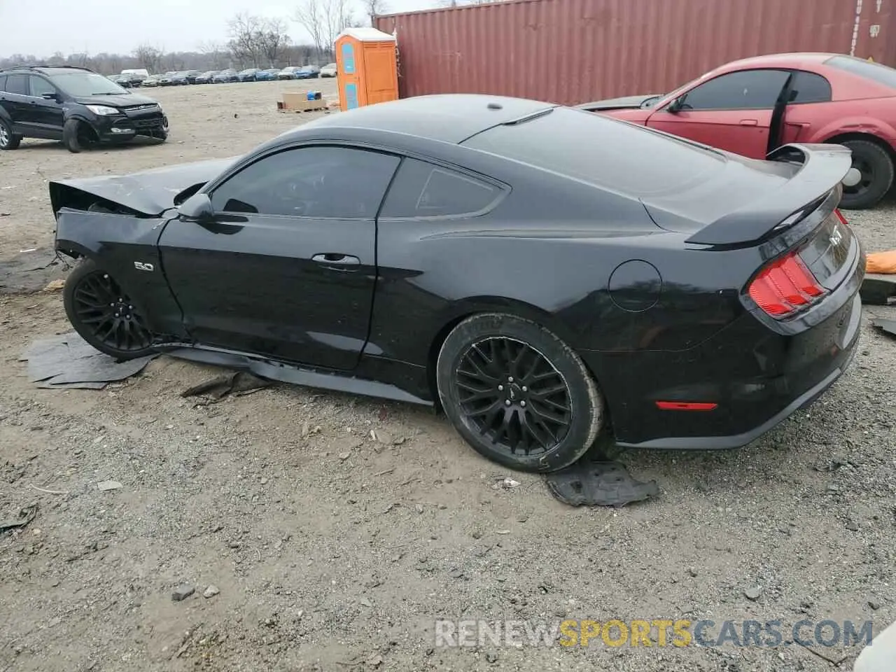 2 Photograph of a damaged car 1FA6P8CF7K5200700 FORD MUSTANG 2019
