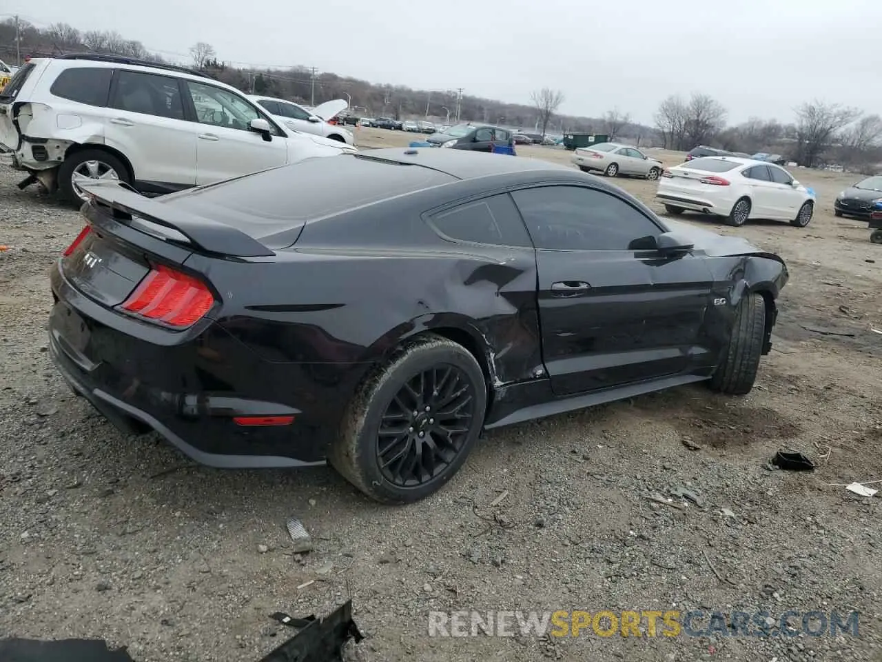 3 Photograph of a damaged car 1FA6P8CF7K5200700 FORD MUSTANG 2019
